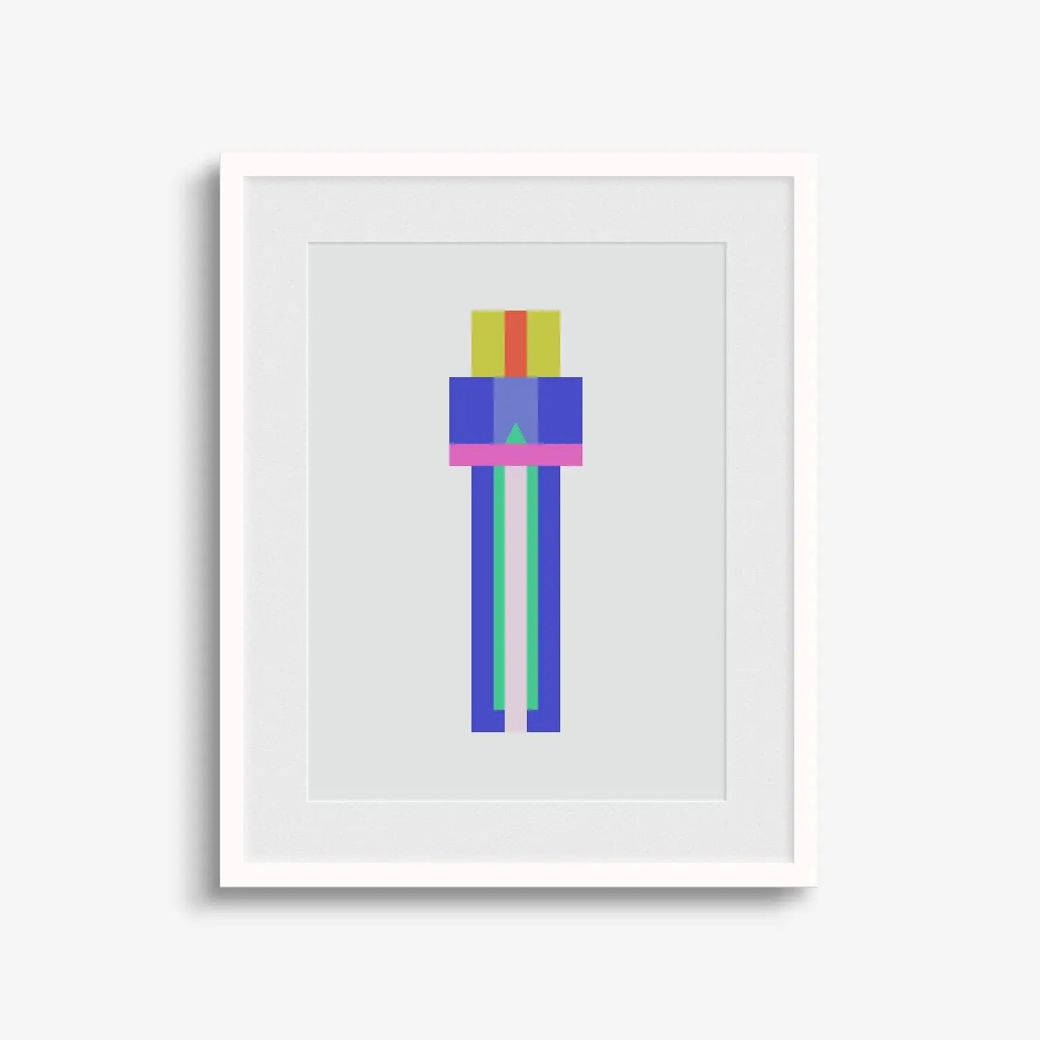 Geo Deco Art Print XXIII