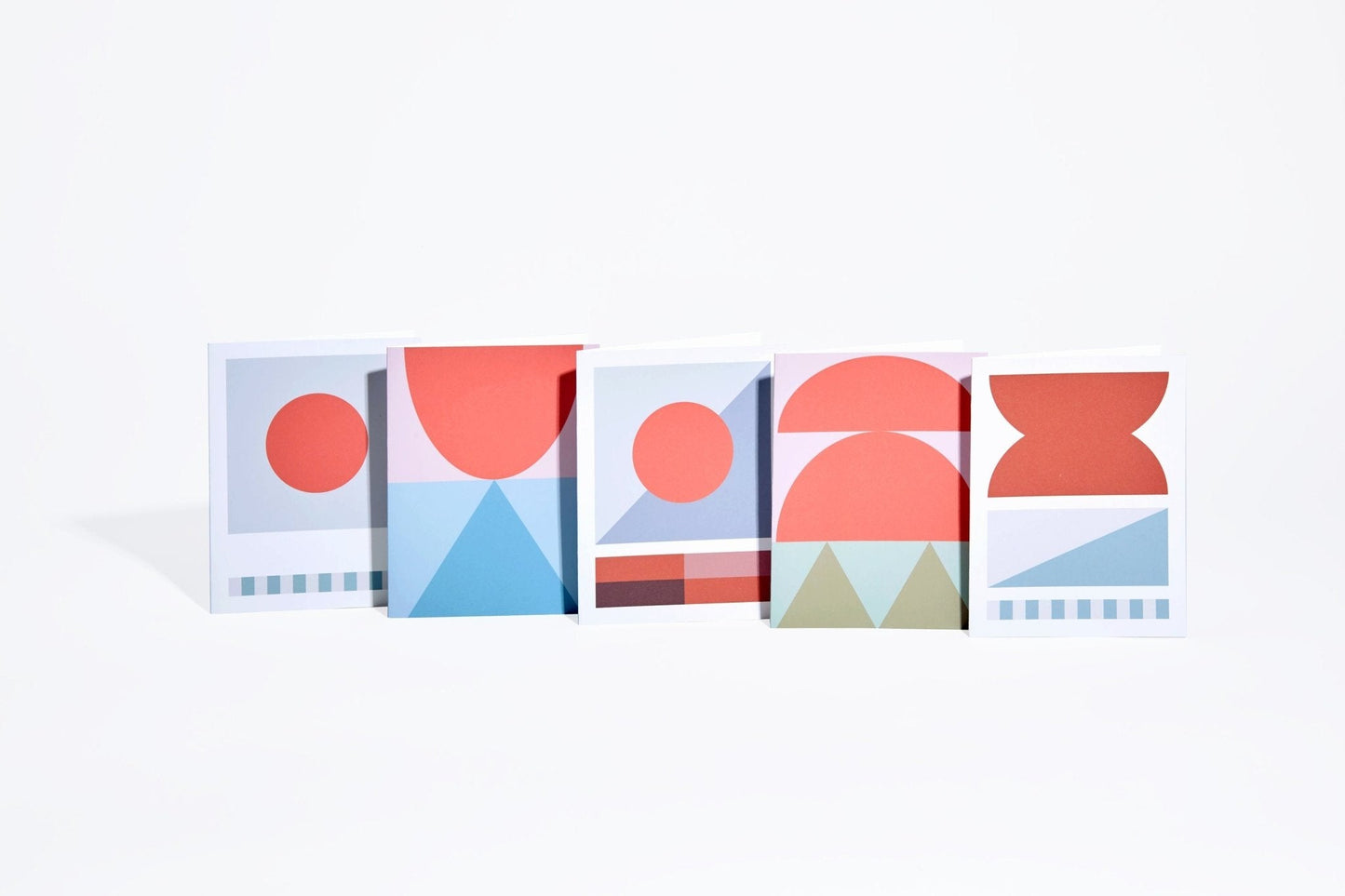 Geo Deco Card XI-Greeting & Note Cards-The Design Craft