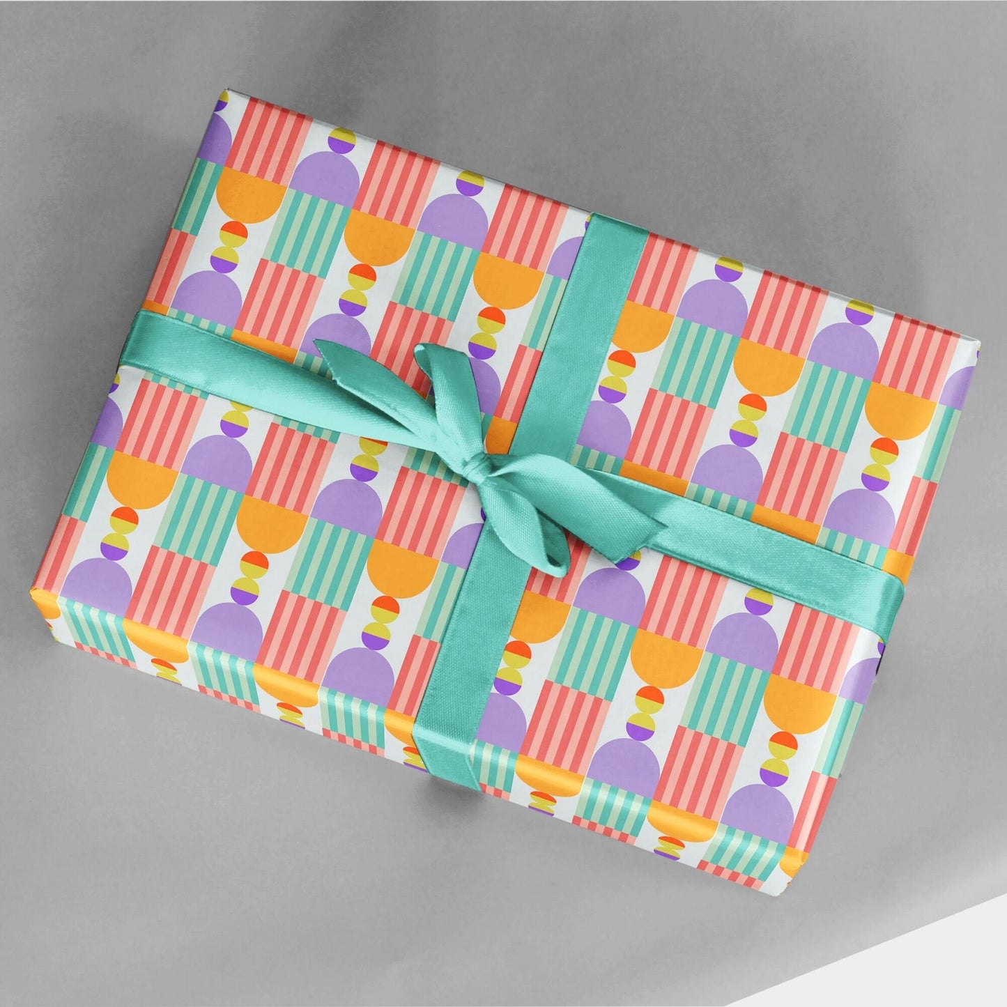 Geo Deco Gift Wrap-Gift Wrapping-The Design Craft