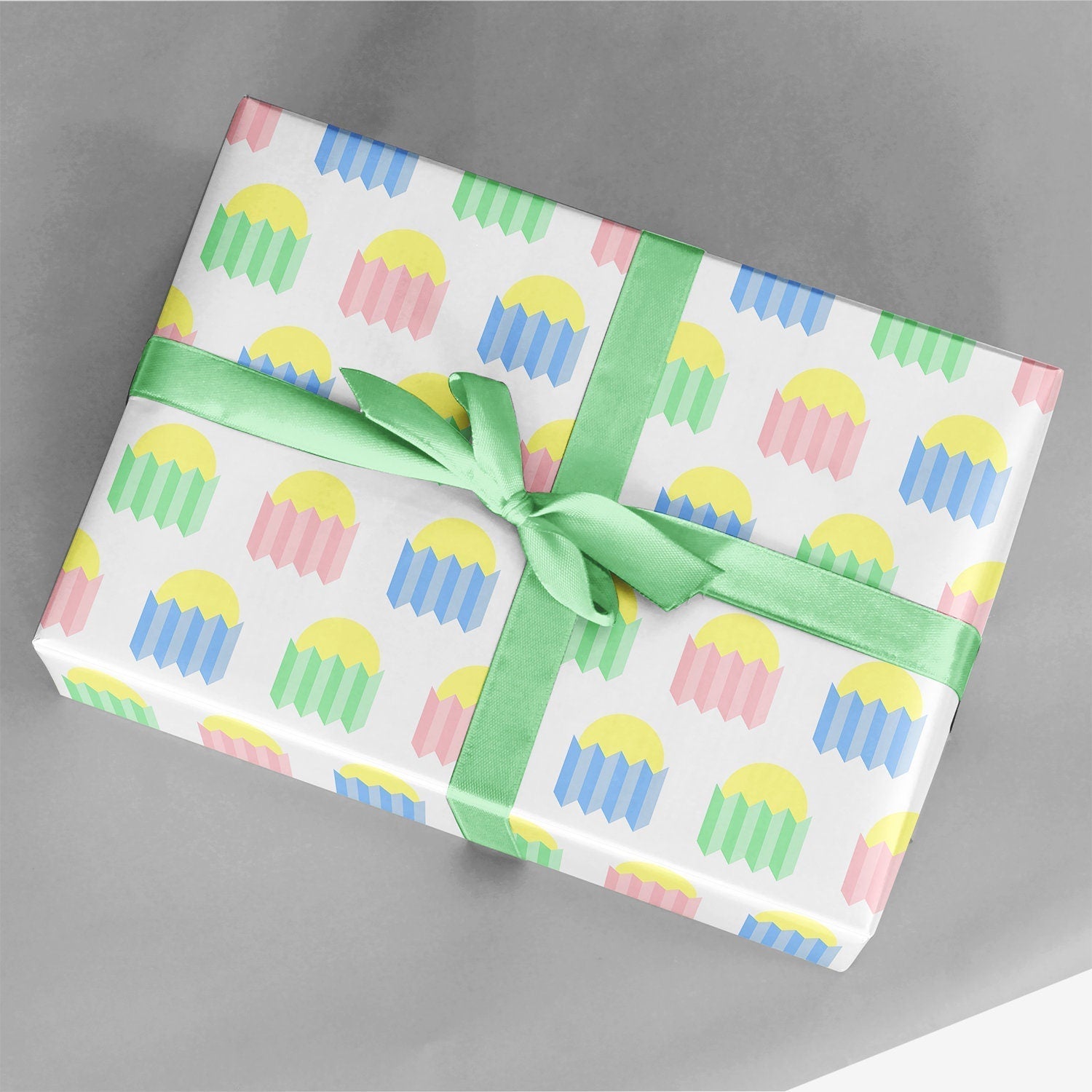 Geo Deco Gift Wrap-Gift Wrapping-The Design Craft