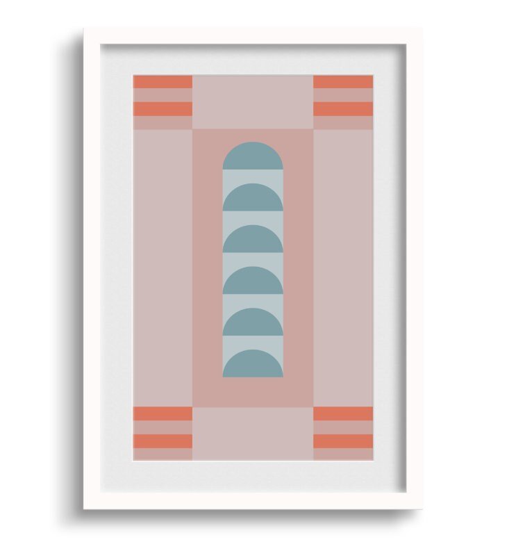 Geo Modern Art Print-Art-The Design Craft