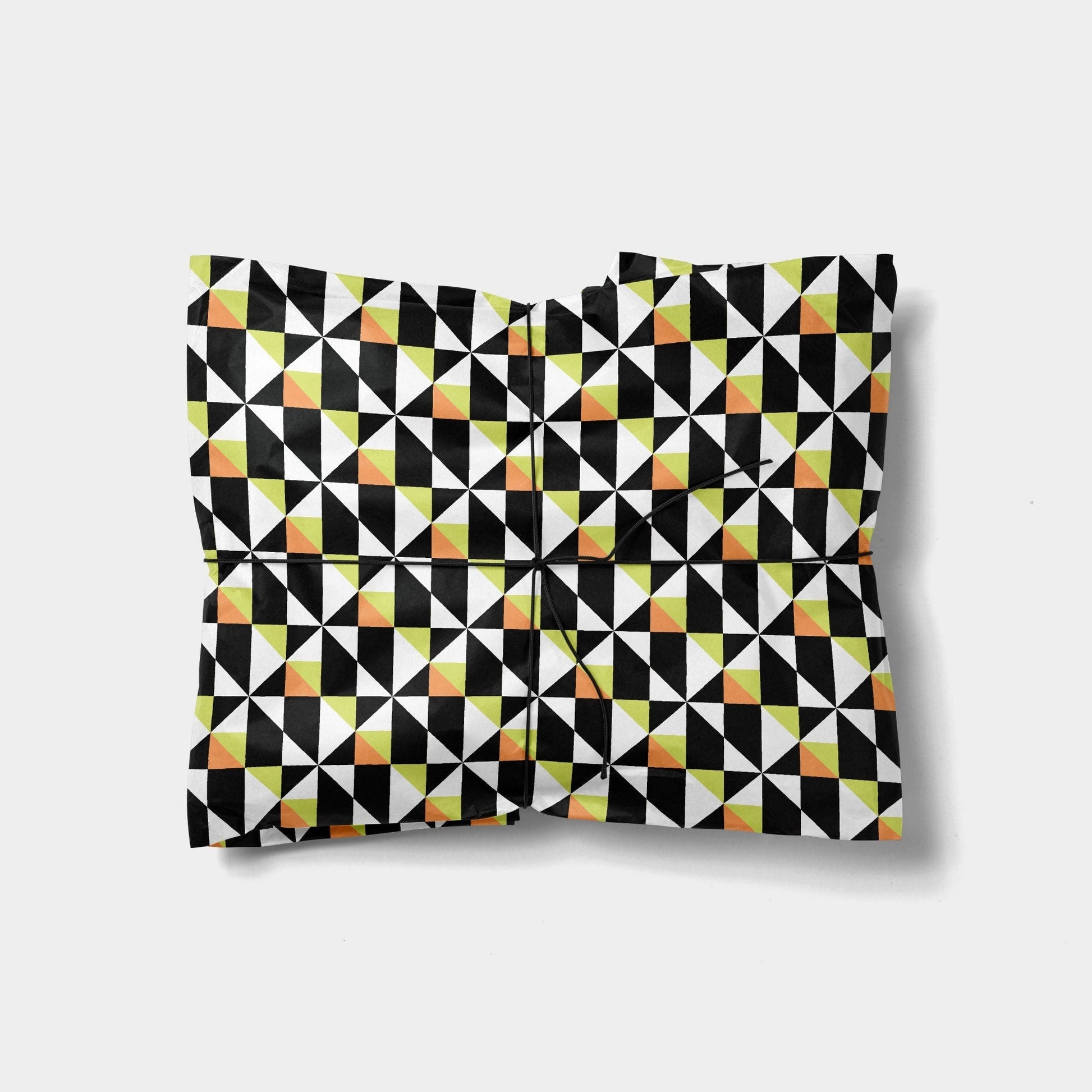 Geo Shapes Gift Wrap XXI-Gift Wrapping-The Design Craft