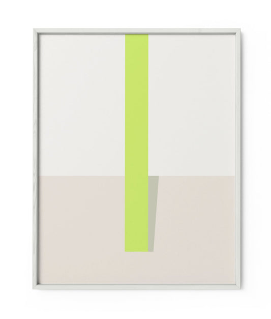 Geo Stripe Art Print II-The Design Craft