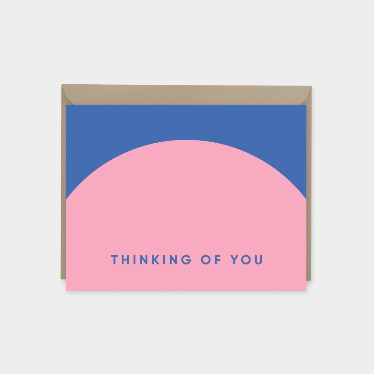 Geo Thinking of You Card, Colorful-Greeting & Note Cards-The Design Craft