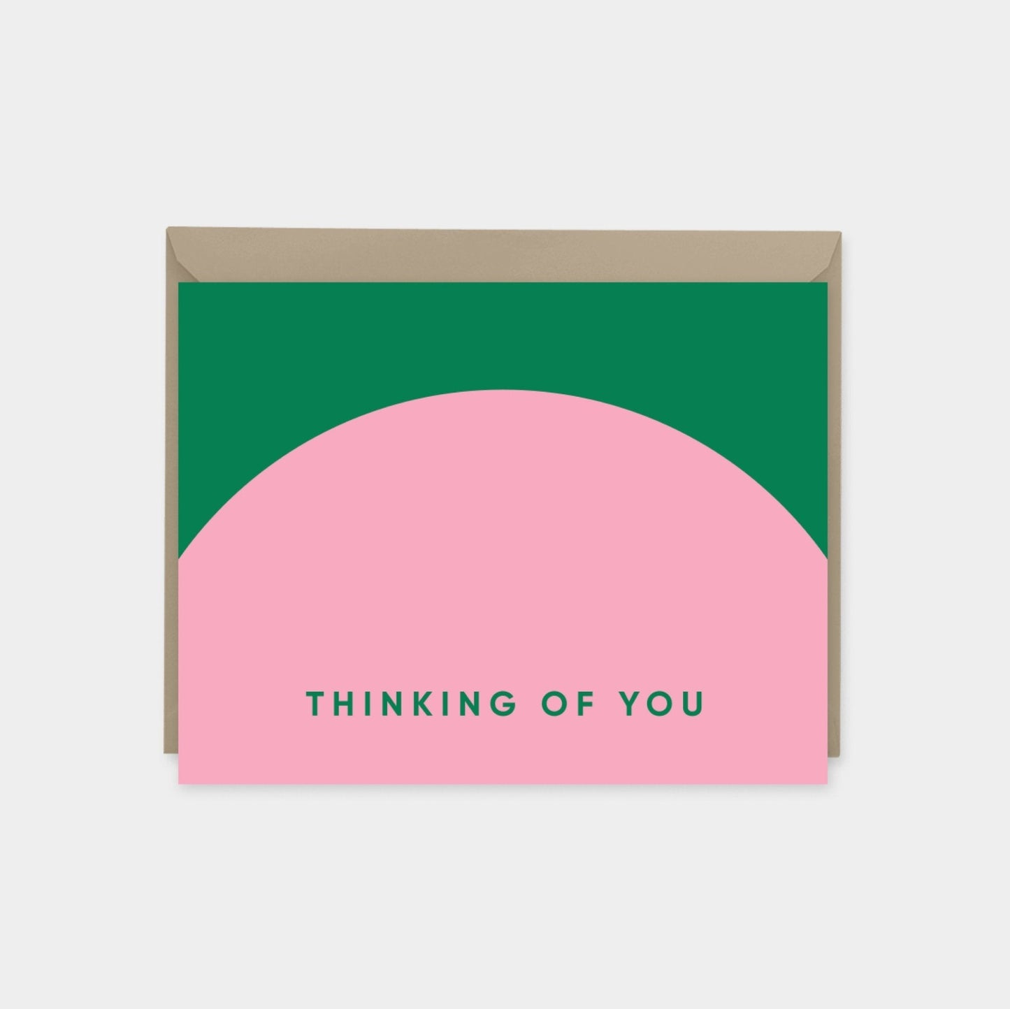 Geo Thinking of You Card, Colorful-Greeting & Note Cards-The Design Craft