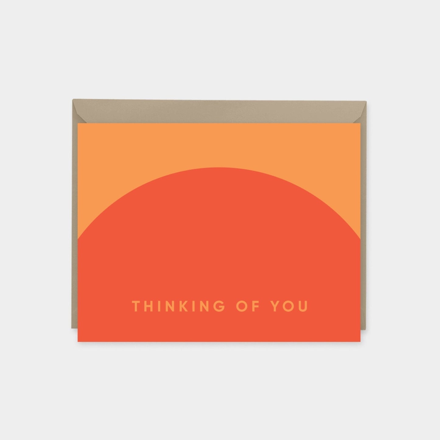 Geo Thinking of You Card III, Colorful-Greeting & Note Cards-The Design Craft