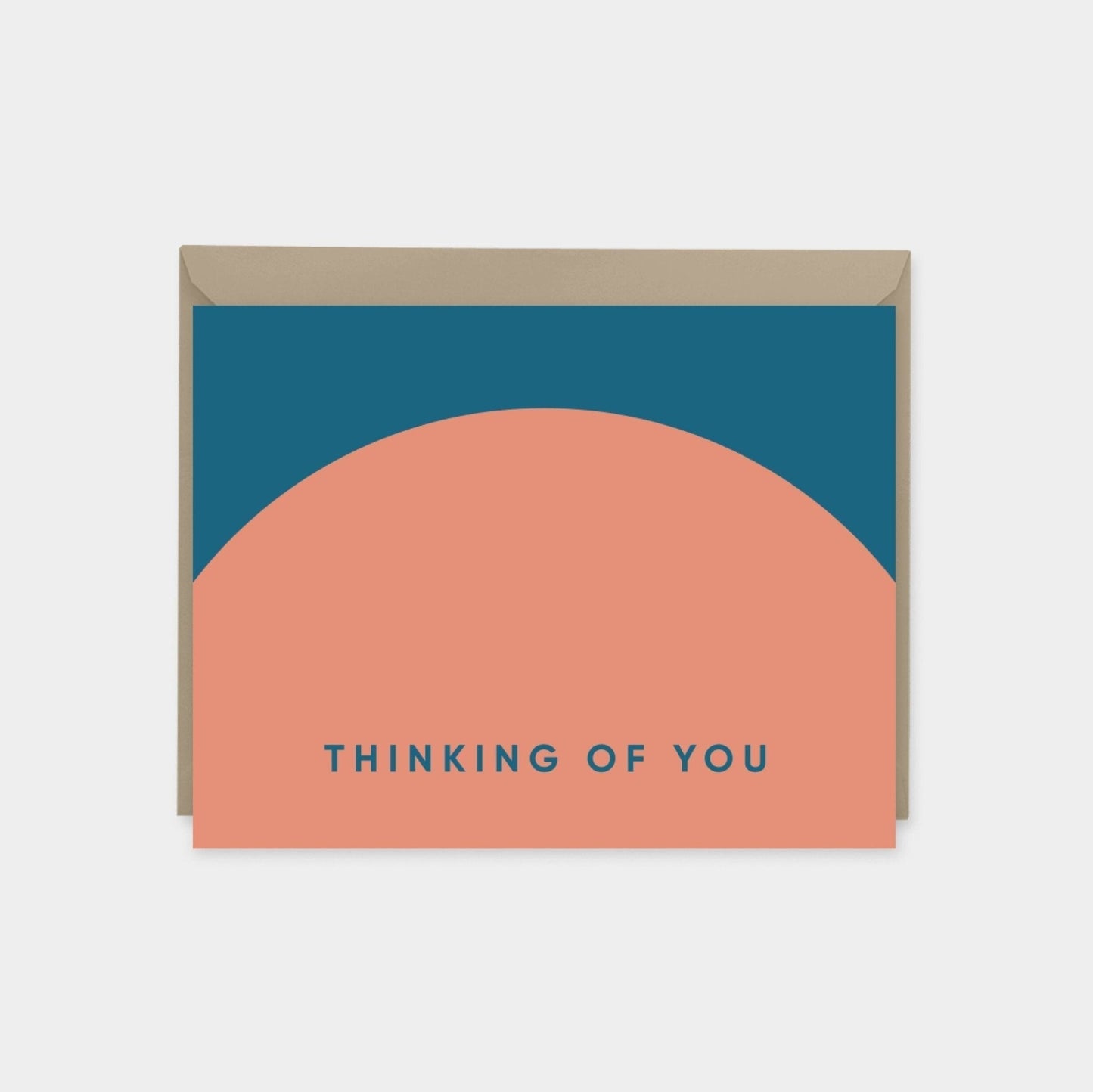 Geo Thinking of You Card V, Geometric-Greeting & Note Cards-The Design Craft