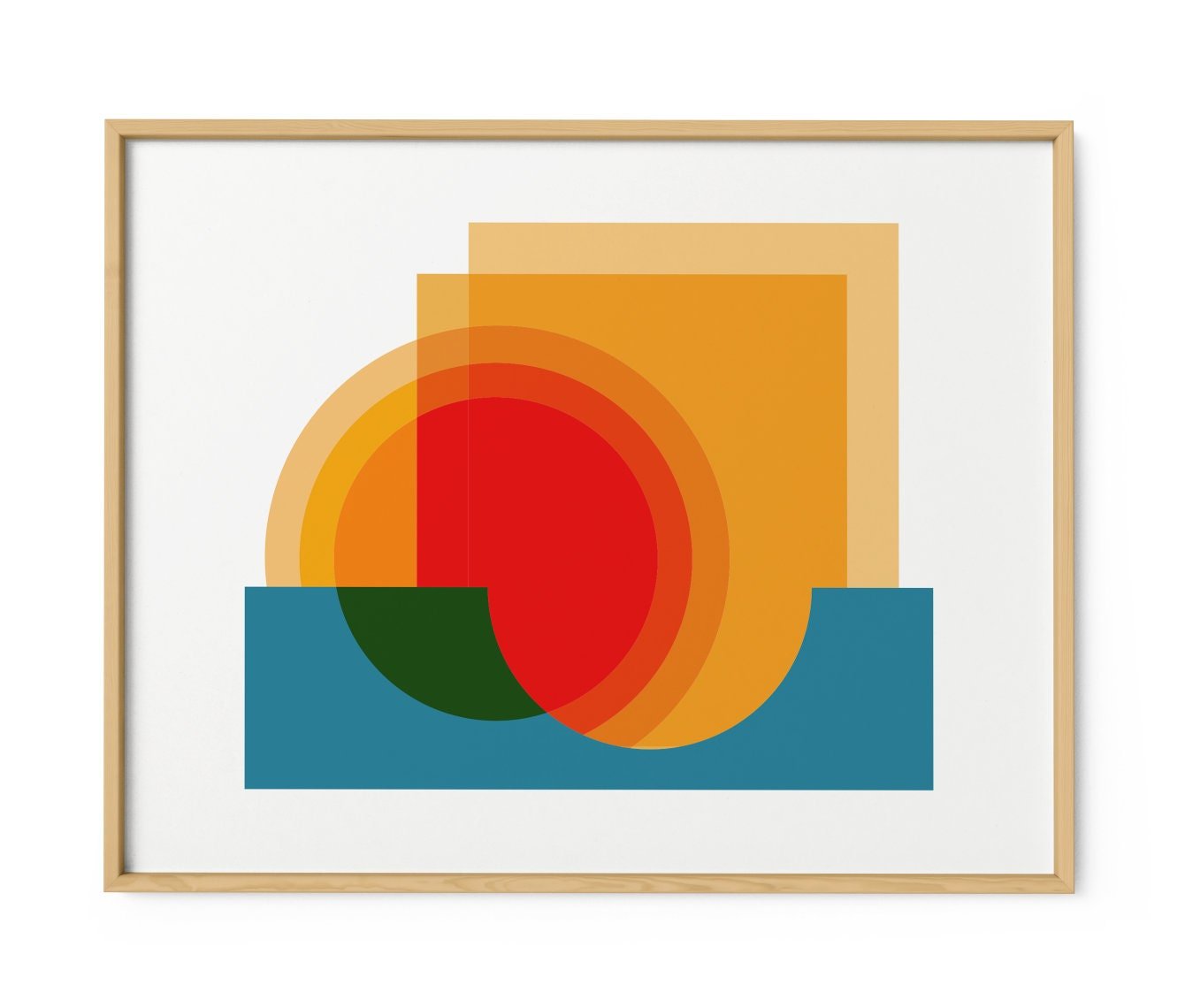 Geo Vista Art Print III-Art-The Design Craft