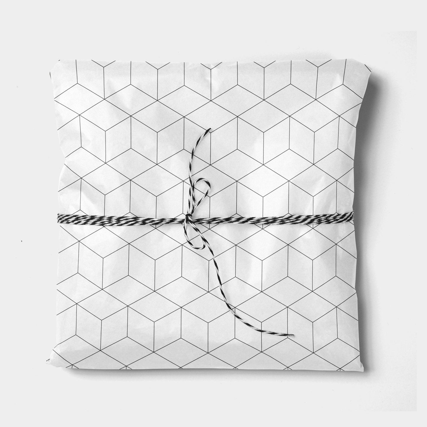 Geowire Cube Gift Wrap-Gift Wrapping-The Design Craft