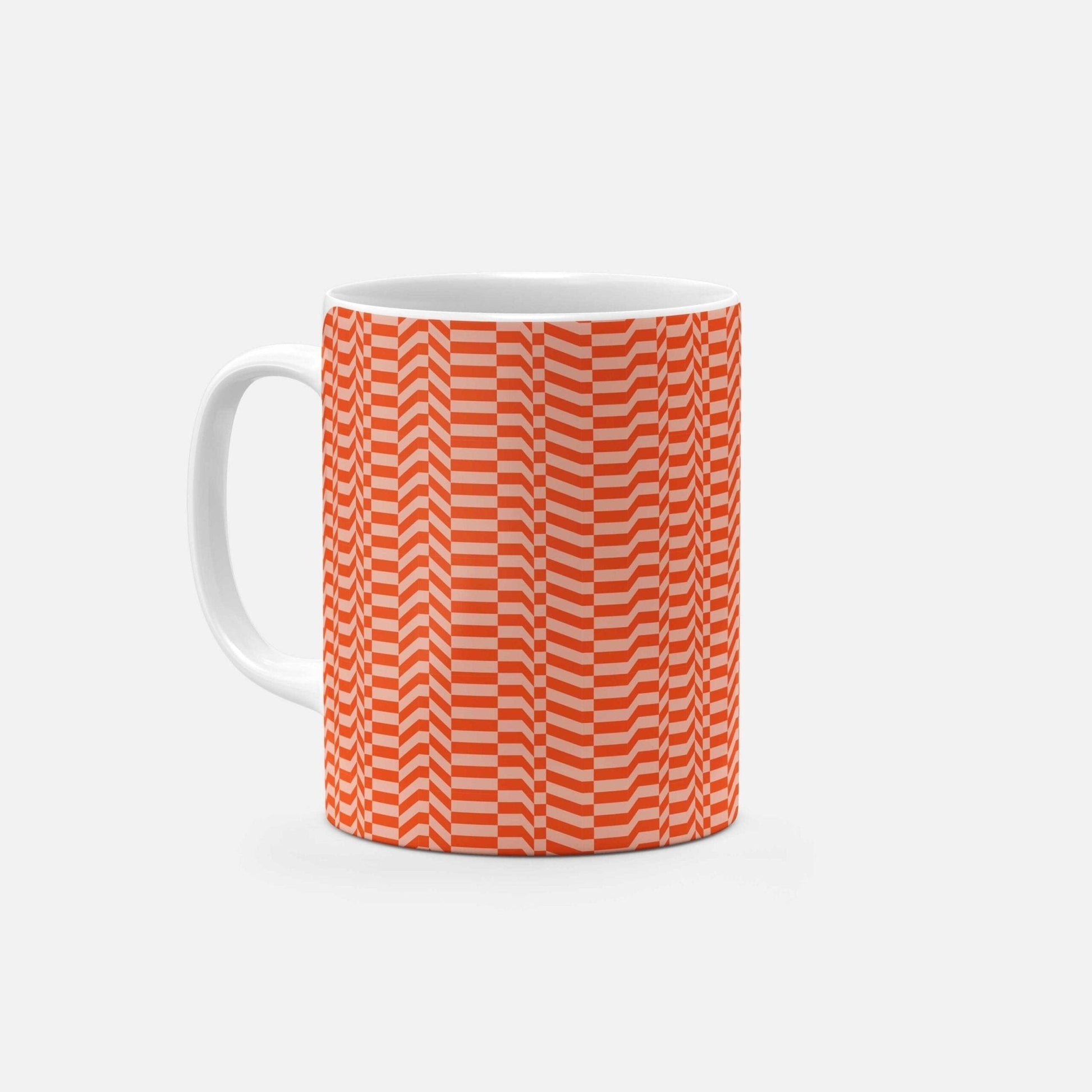 Glitch Op Art 11oz Mug-The Design Craft