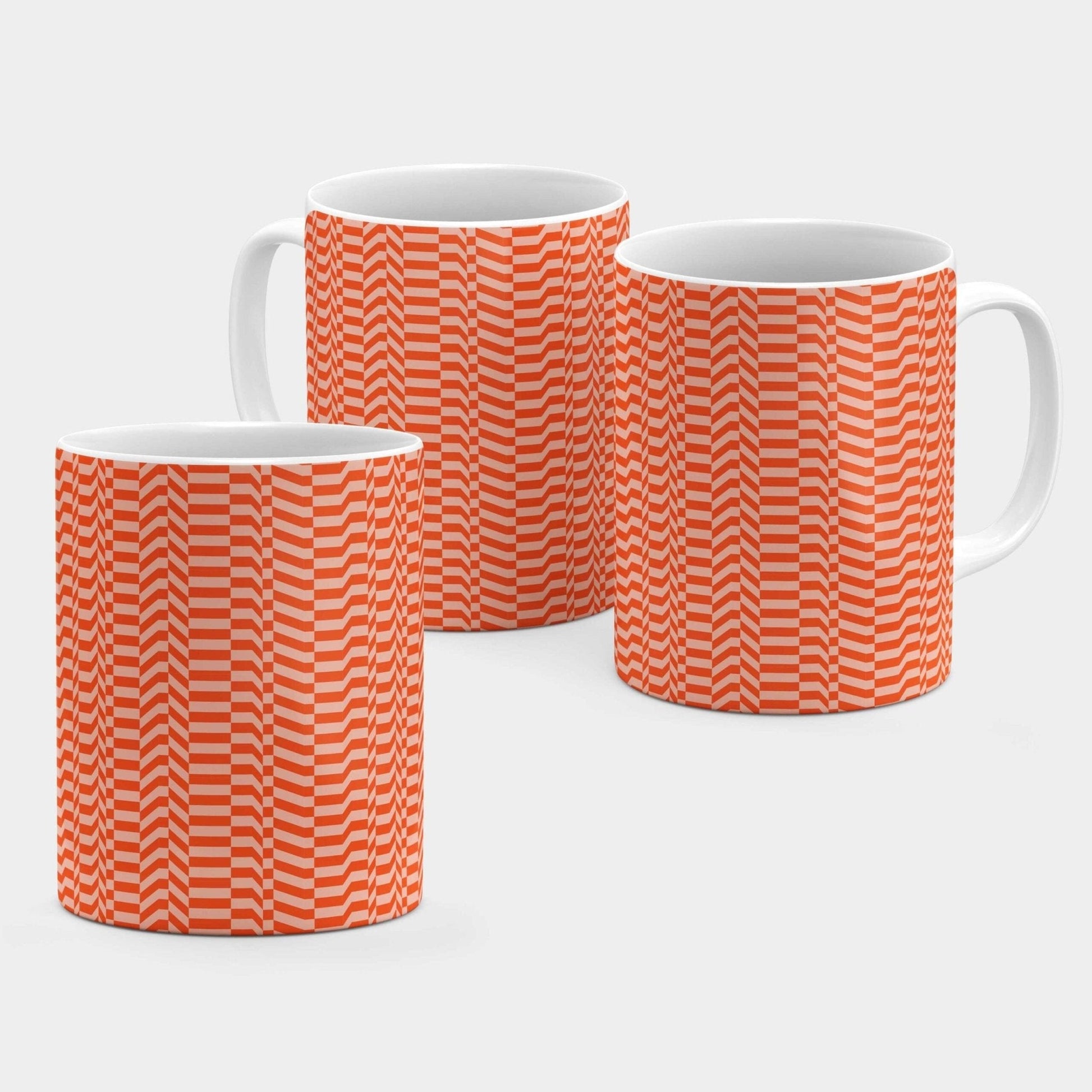 Glitch Op Art 11oz Mug-The Design Craft