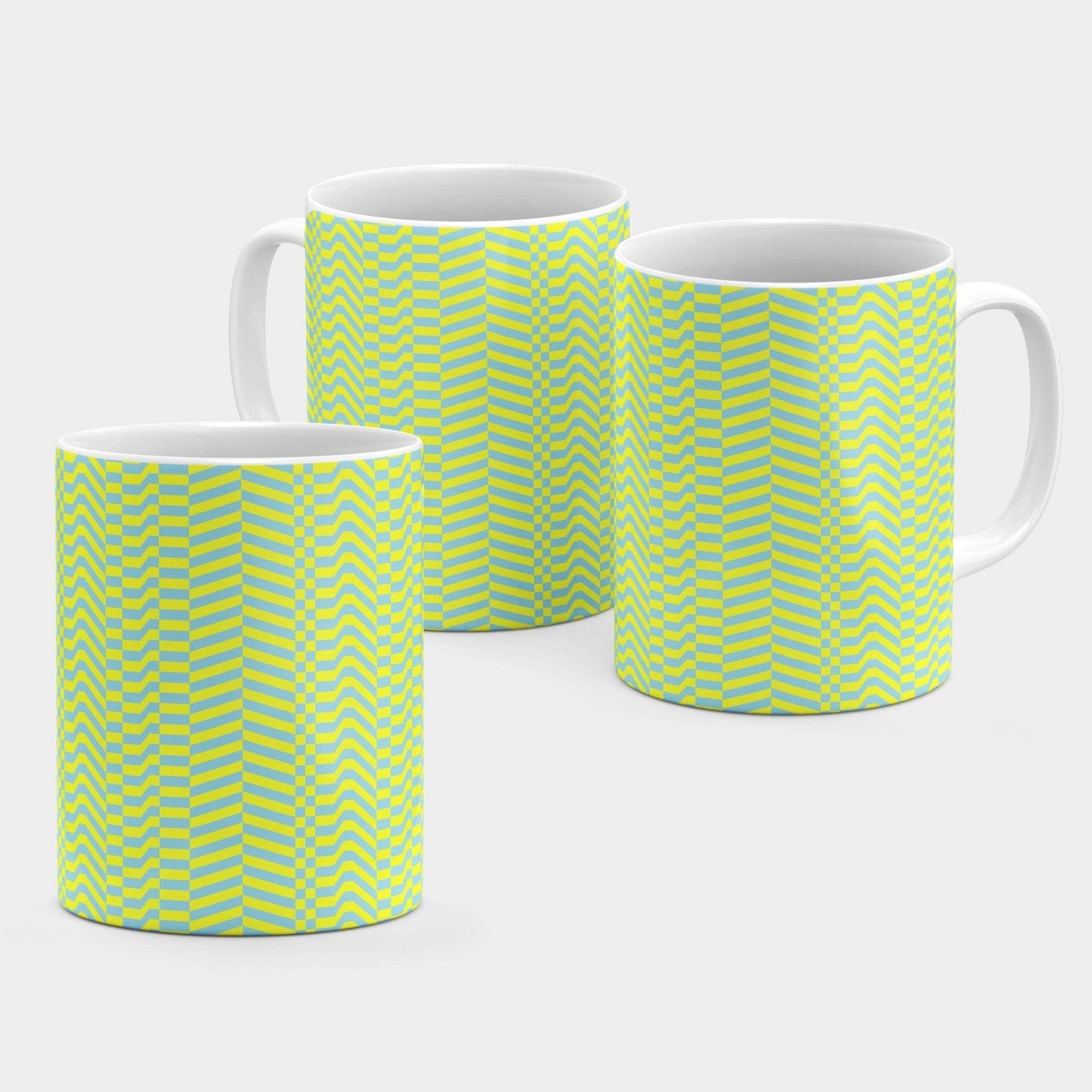 Glitch Op Art 11oz Mug II-The Design Craft