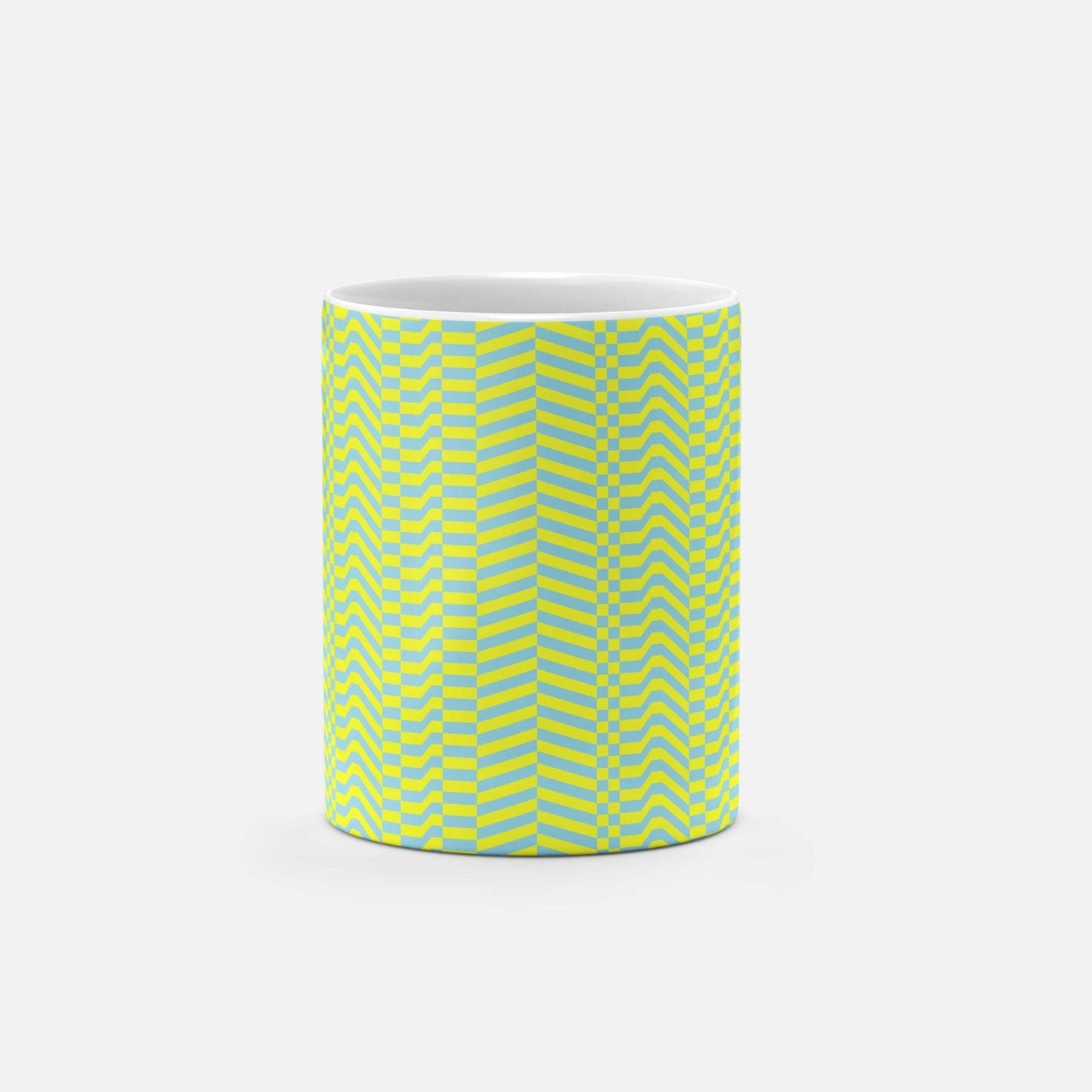 Glitch Op Art 11oz Mug II-The Design Craft