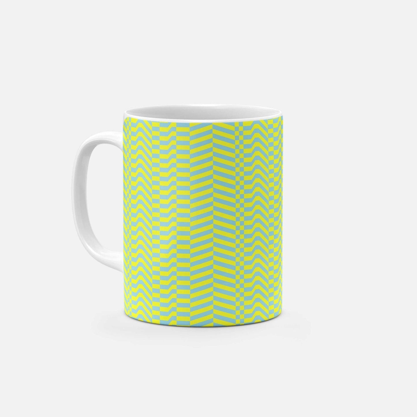 Glitch Op Art 11oz Mug II-The Design Craft