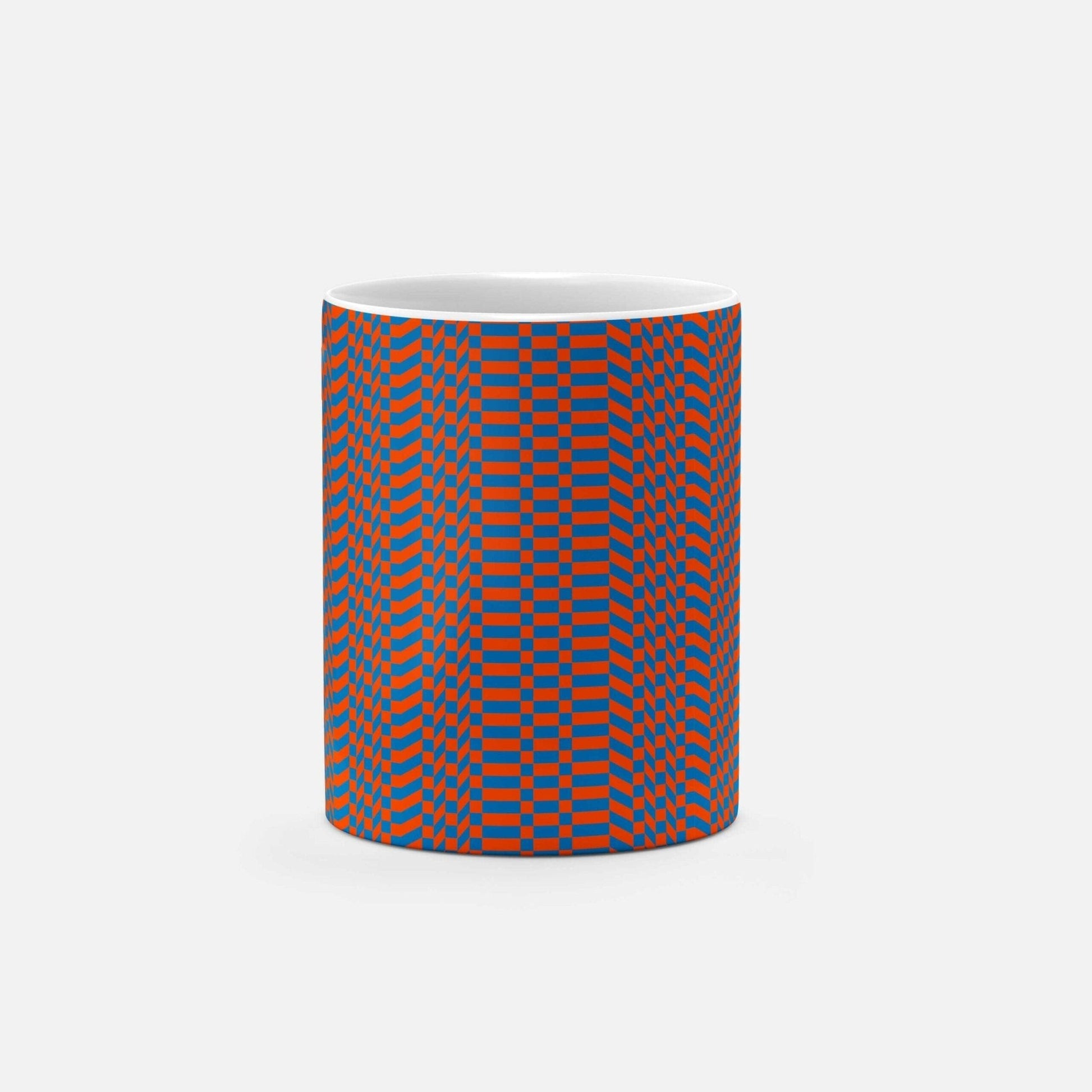 Glitch Op Art 11oz Mug III-The Design Craft