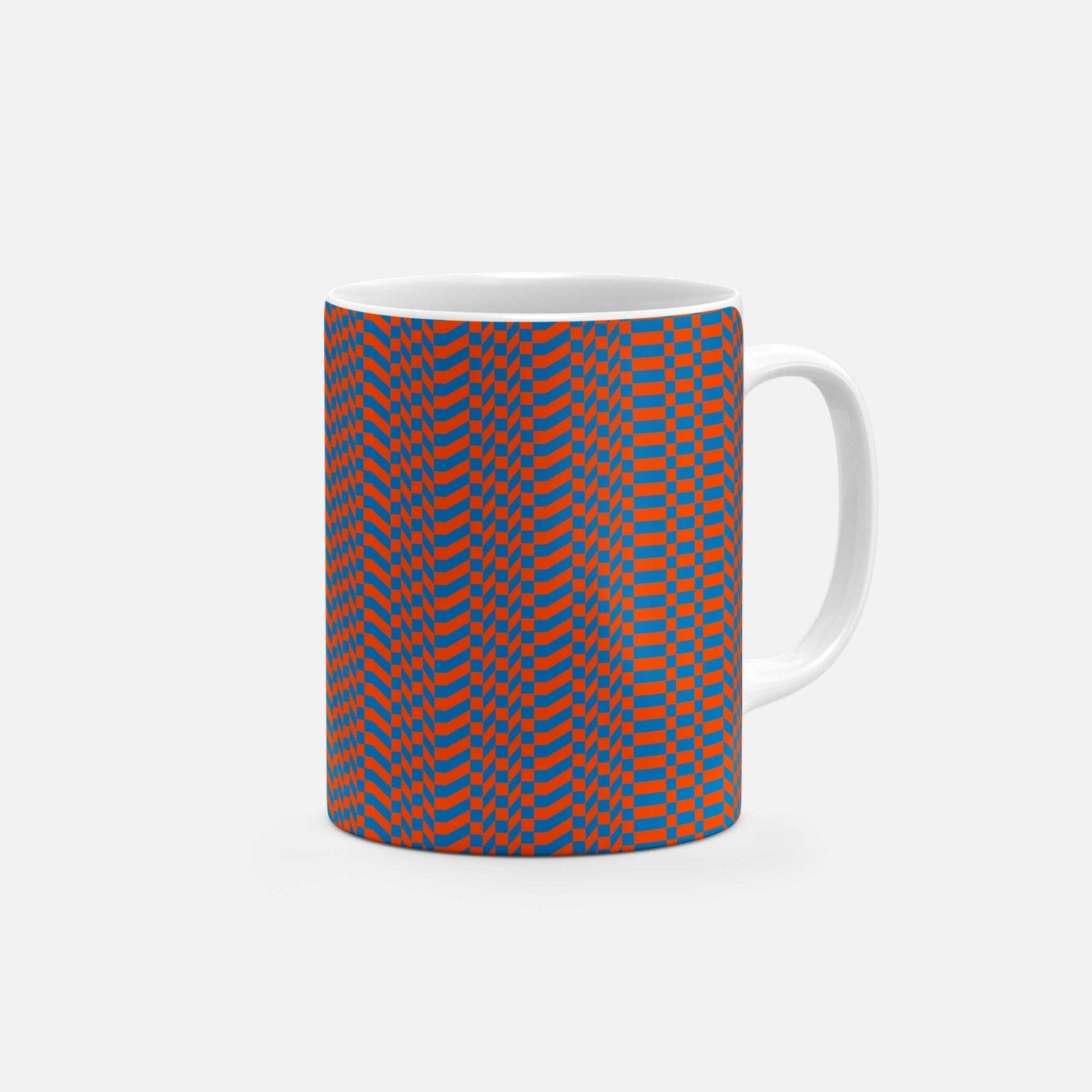 Glitch Op Art 11oz Mug III-The Design Craft