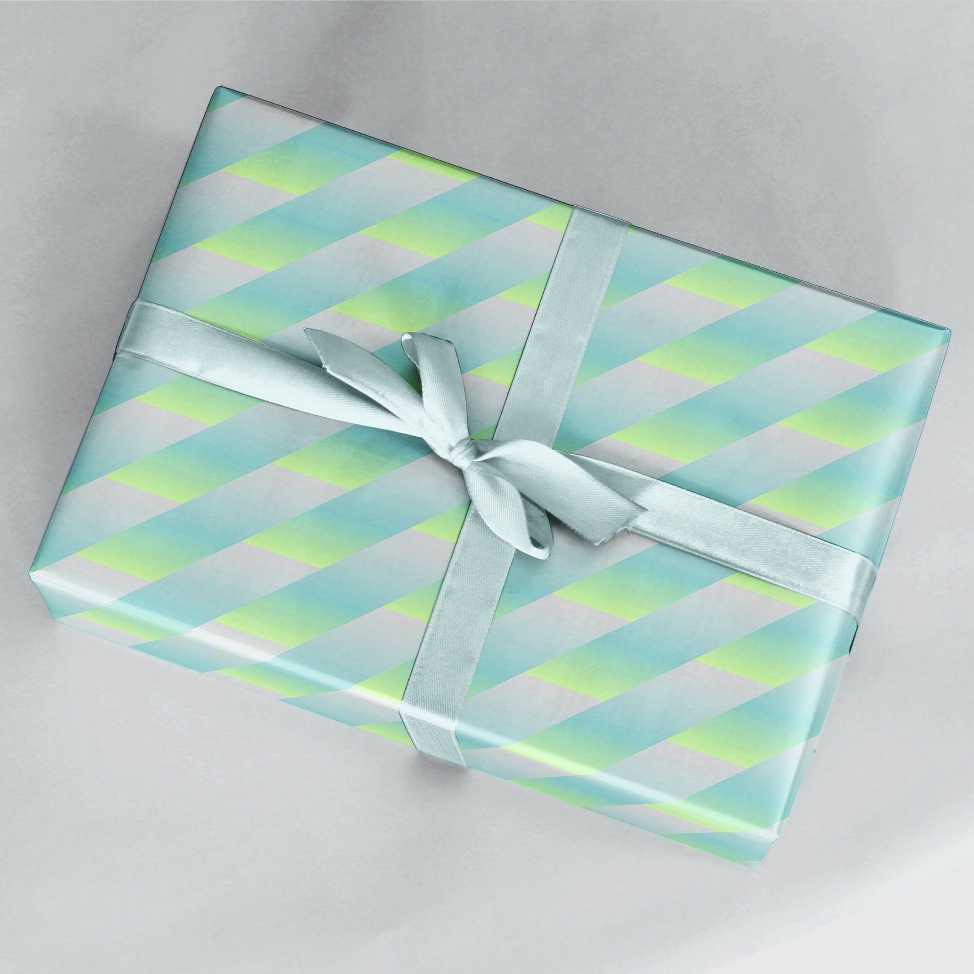 Gradient Geo Gift Wrap V-Gift Wrapping-The Design Craft