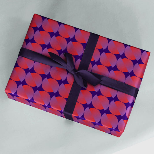 Gradient Geo Gift Wrap-Gift Wrapping-The Design Craft