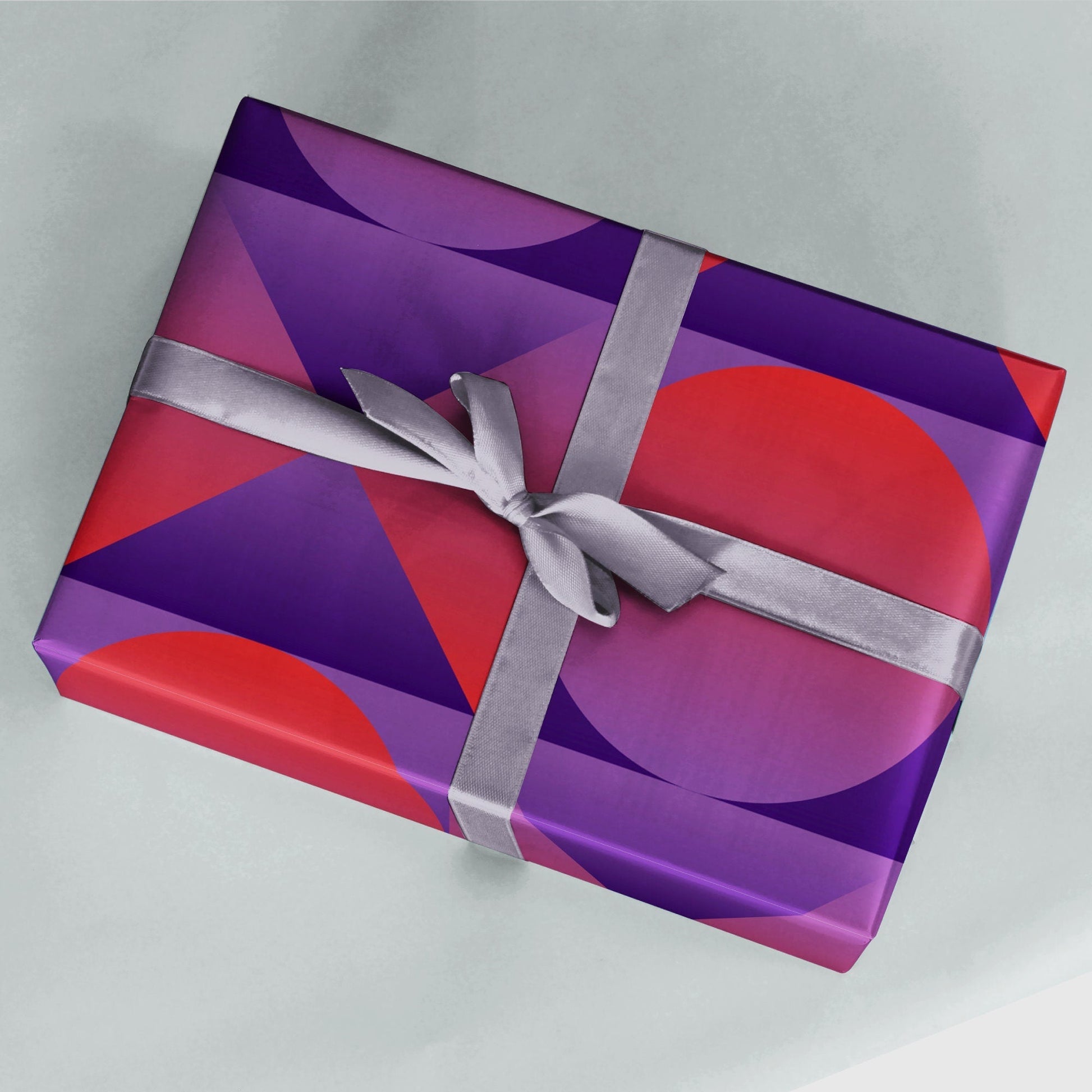 Gradient Geo Gift Wrap-Gift Wrapping-The Design Craft