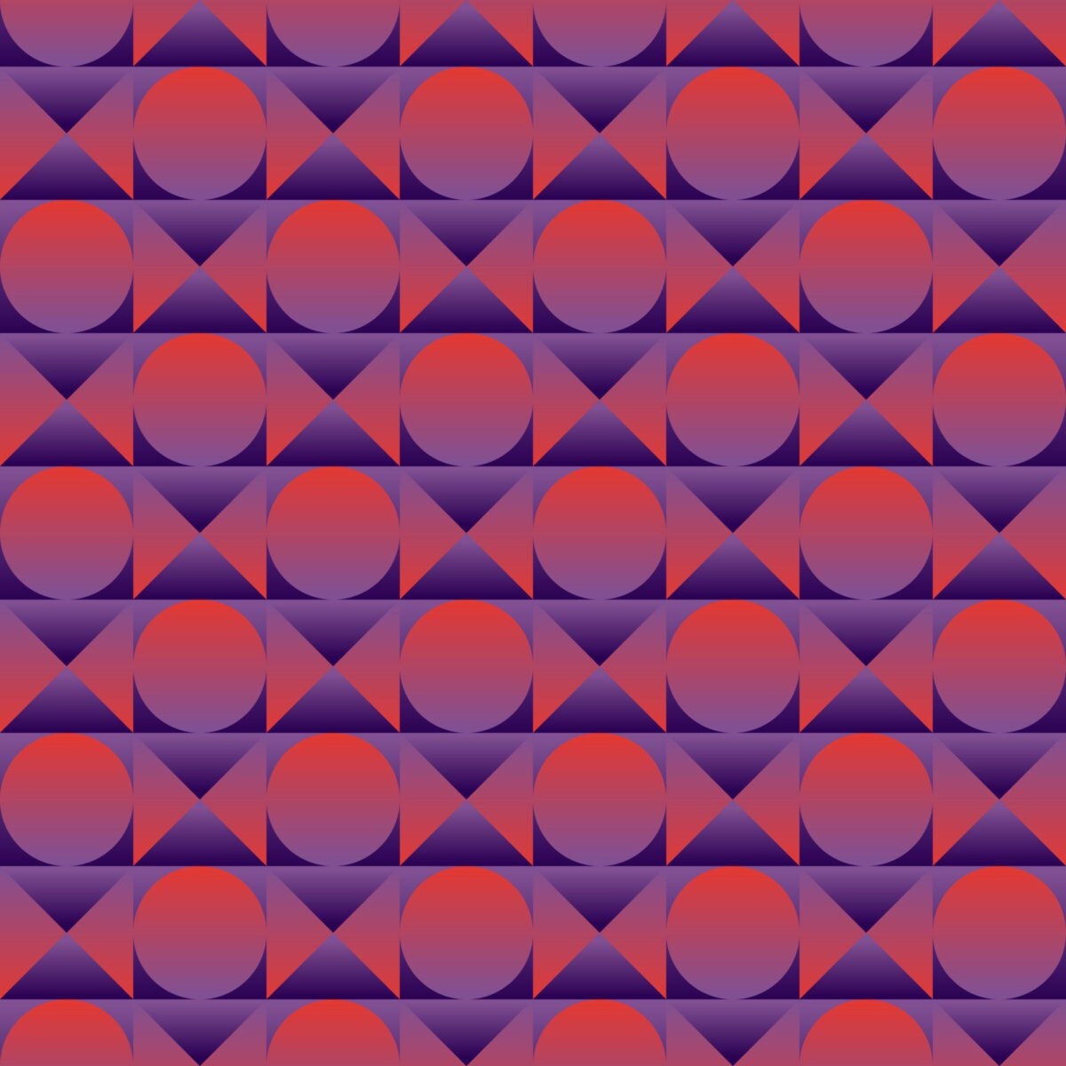 Gradient Tiles 2 V, Surface Design-Surface Design-The Design Craft