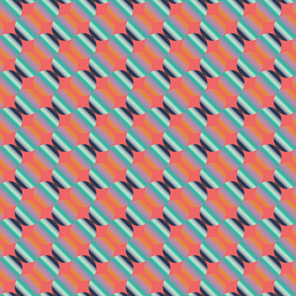 Gradient Tiles 3 IV, Surface Design-Surface Design-The Design Craft