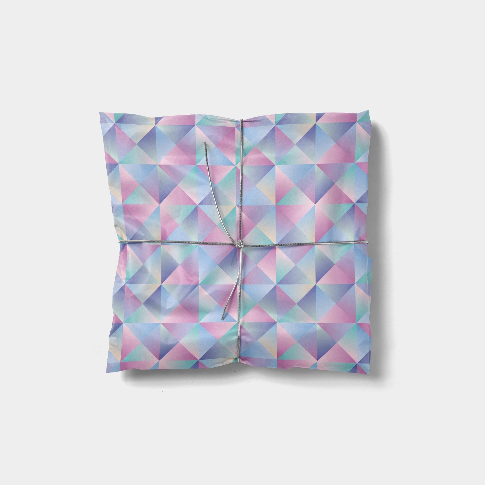 Gradient Tiles Gift Wrap-Gift Wrapping-The Design Craft