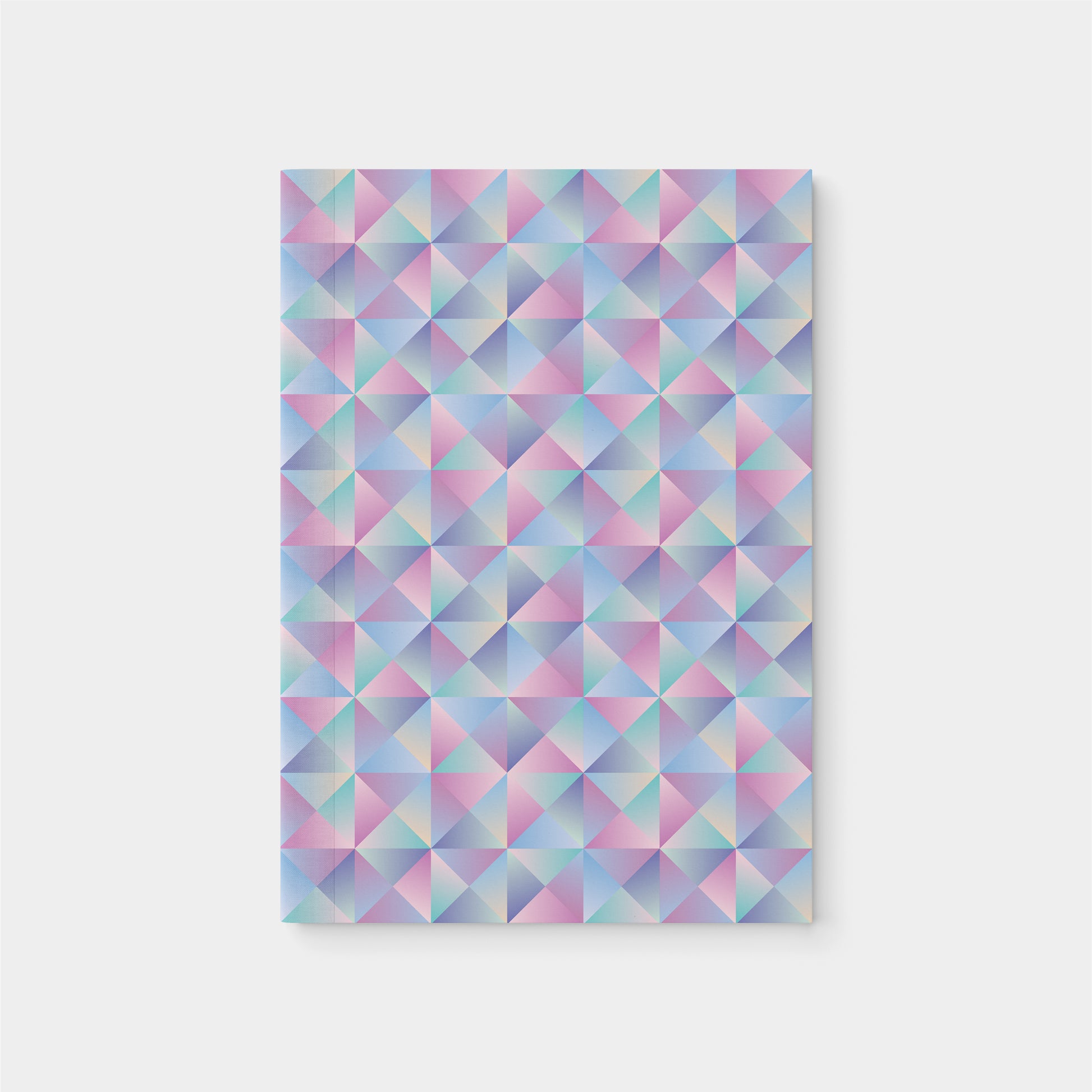 Gradient Tiles Softcover Notebook