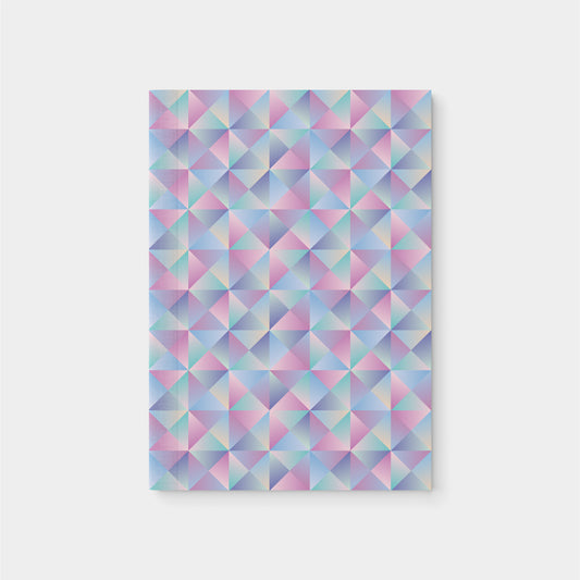 Gradient Tiles Softcover Notebook