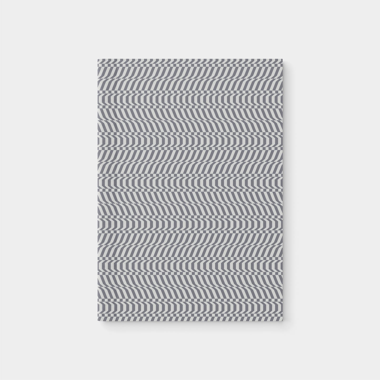 Gray Glitch Softcover Notebook