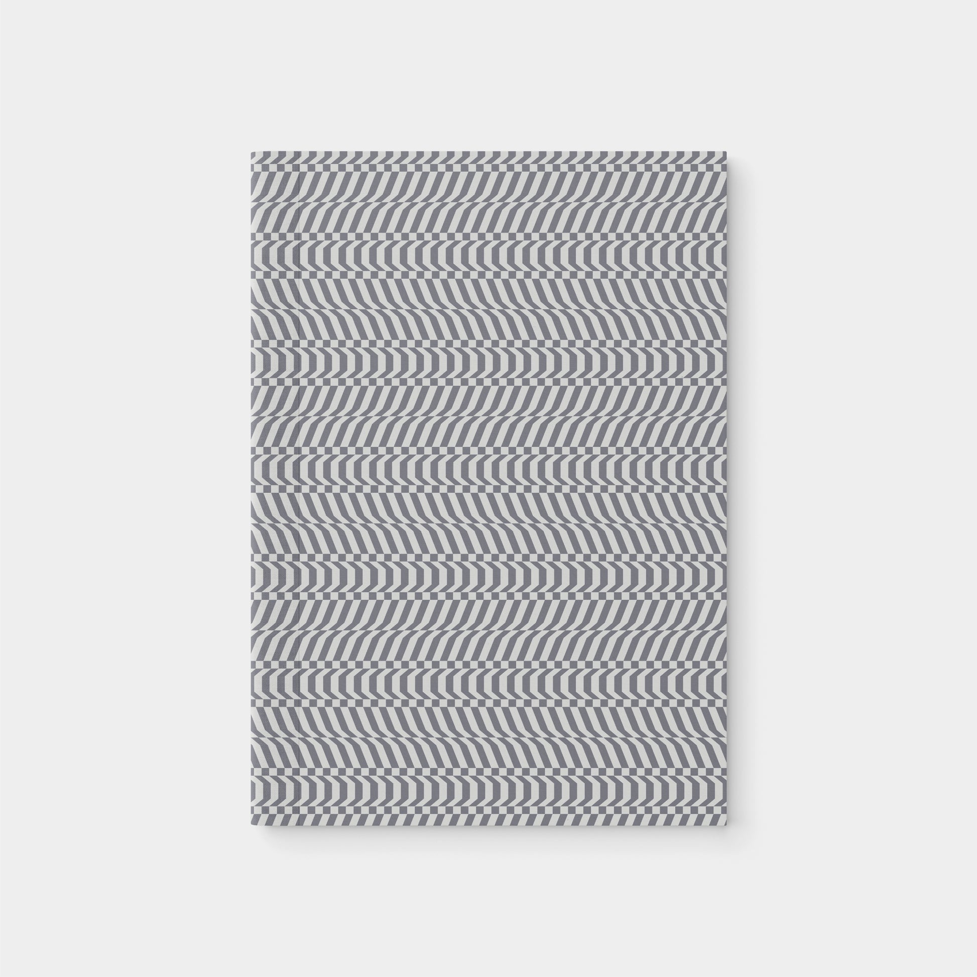 Gray Glitch Softcover Notebook