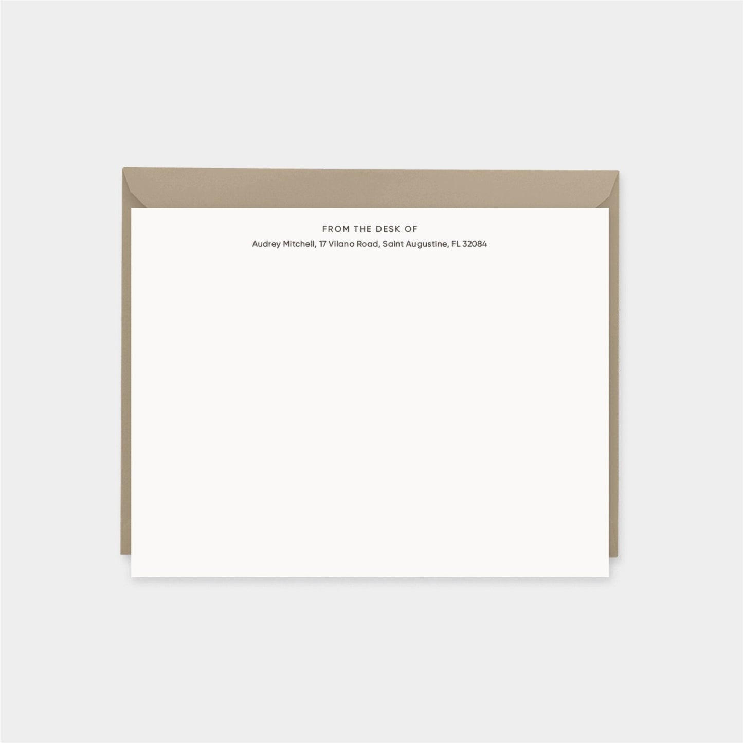 Gray and Mustard Ink Splot Texture Note-Greeting & Note Cards-The Design Craft