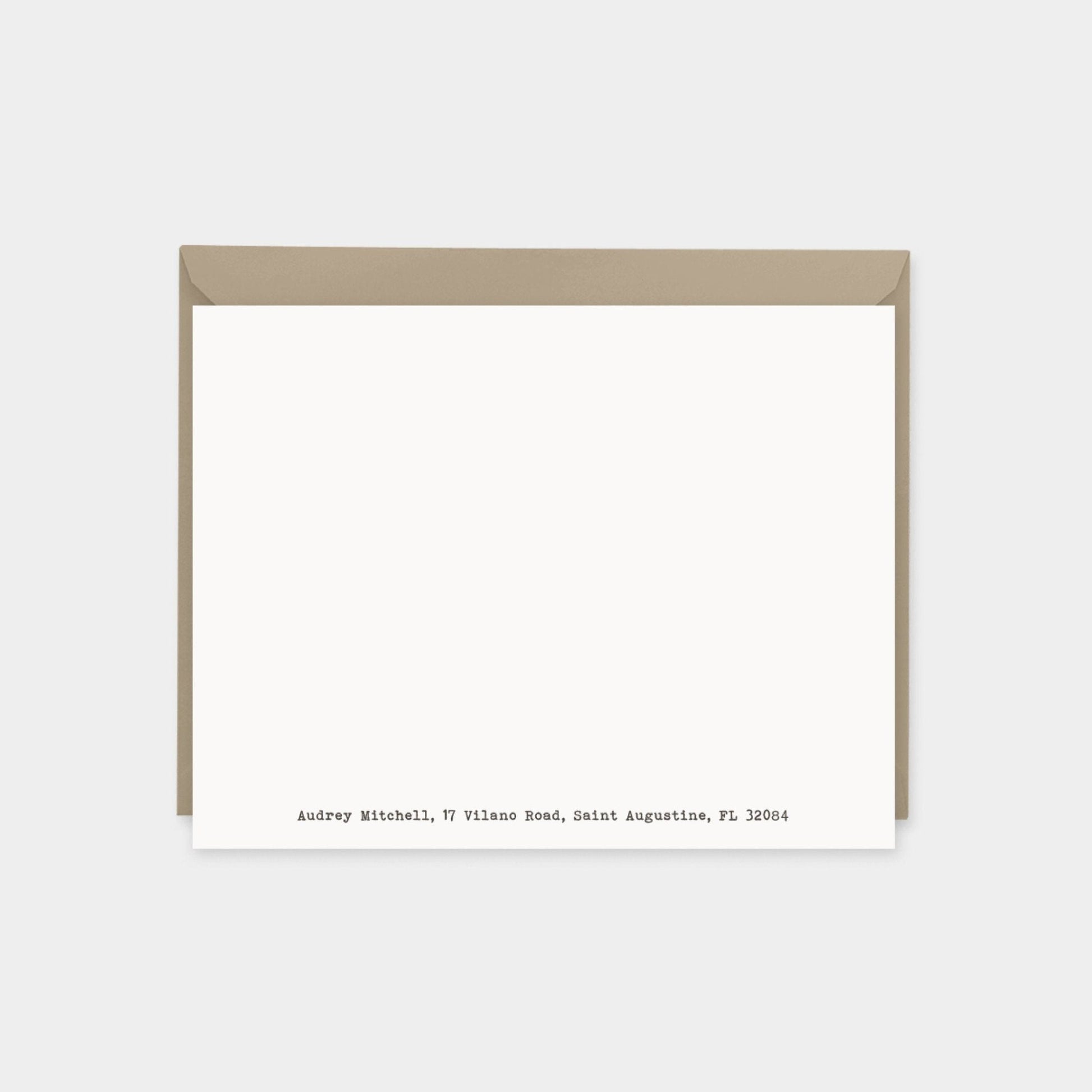 Gray and Mustard Ink Splot Texture Note-Greeting & Note Cards-The Design Craft