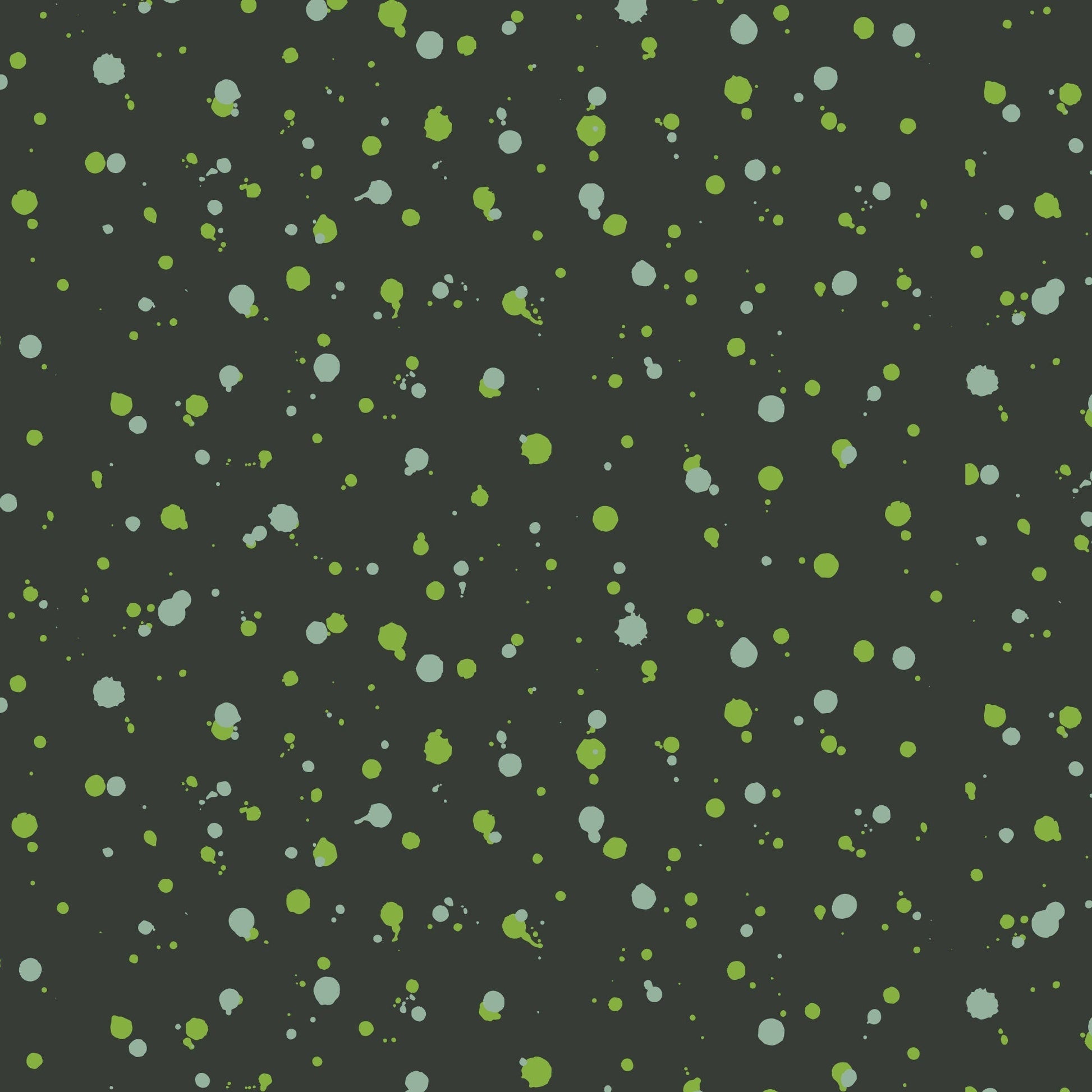 Green Ink Splot Gift Wrap-Gift Wrapping-The Design Craft