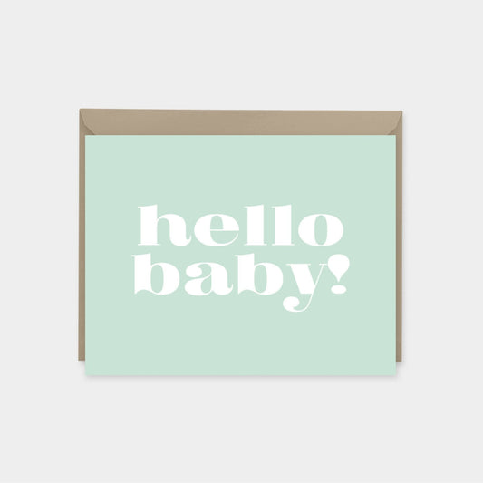 Green Personalized Note Cards, Stylish-Greeting & Note Cards-The Design Craft