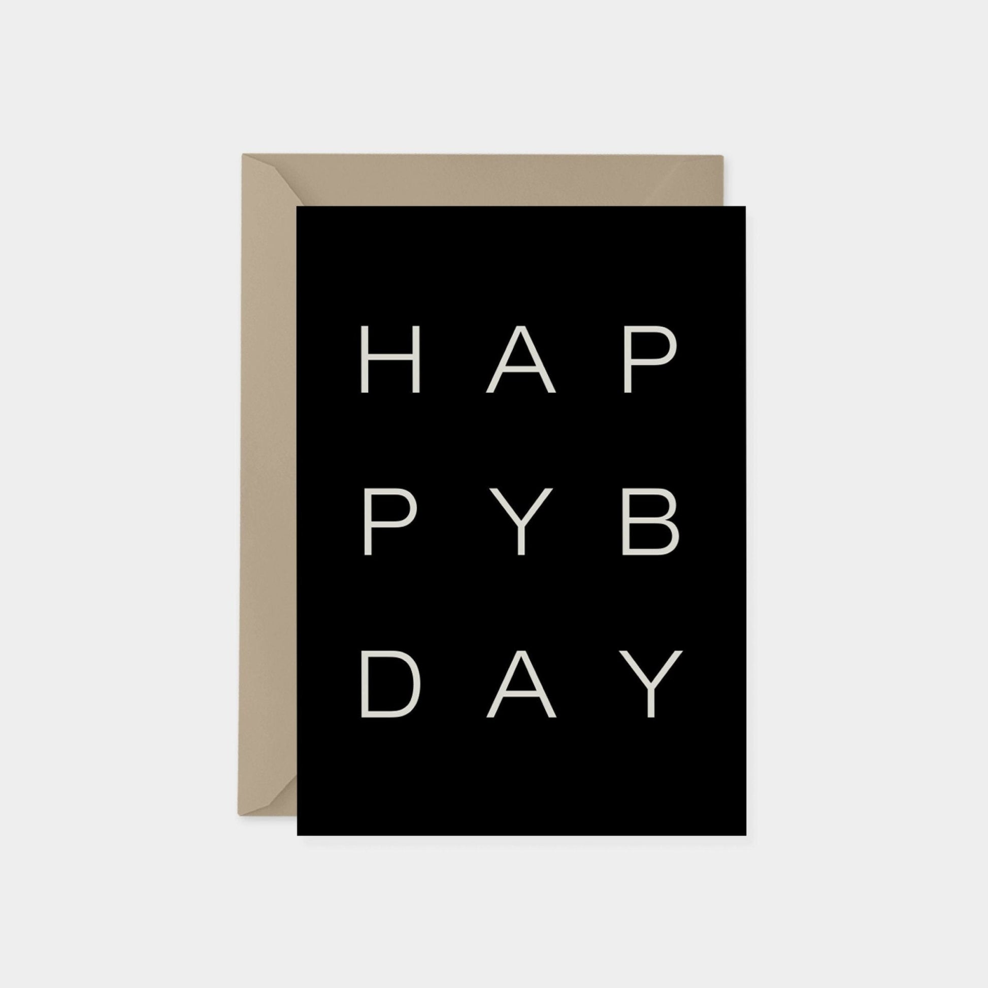 Happy Birthday Word Search Card II,-Greeting & Note Cards-The Design Craft