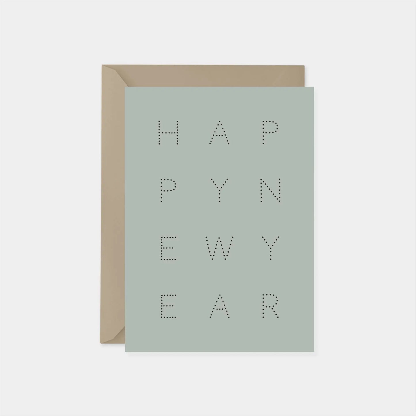 Happy New Year Marquee Dot Card-The Design Craft