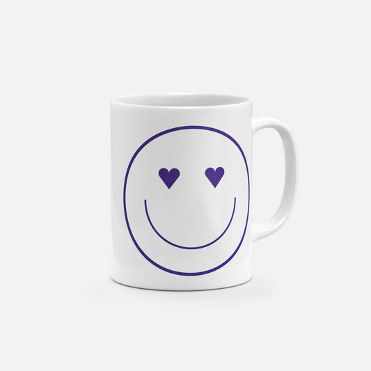 Heart Smiley 11 Oz Mug II-The Design Craft