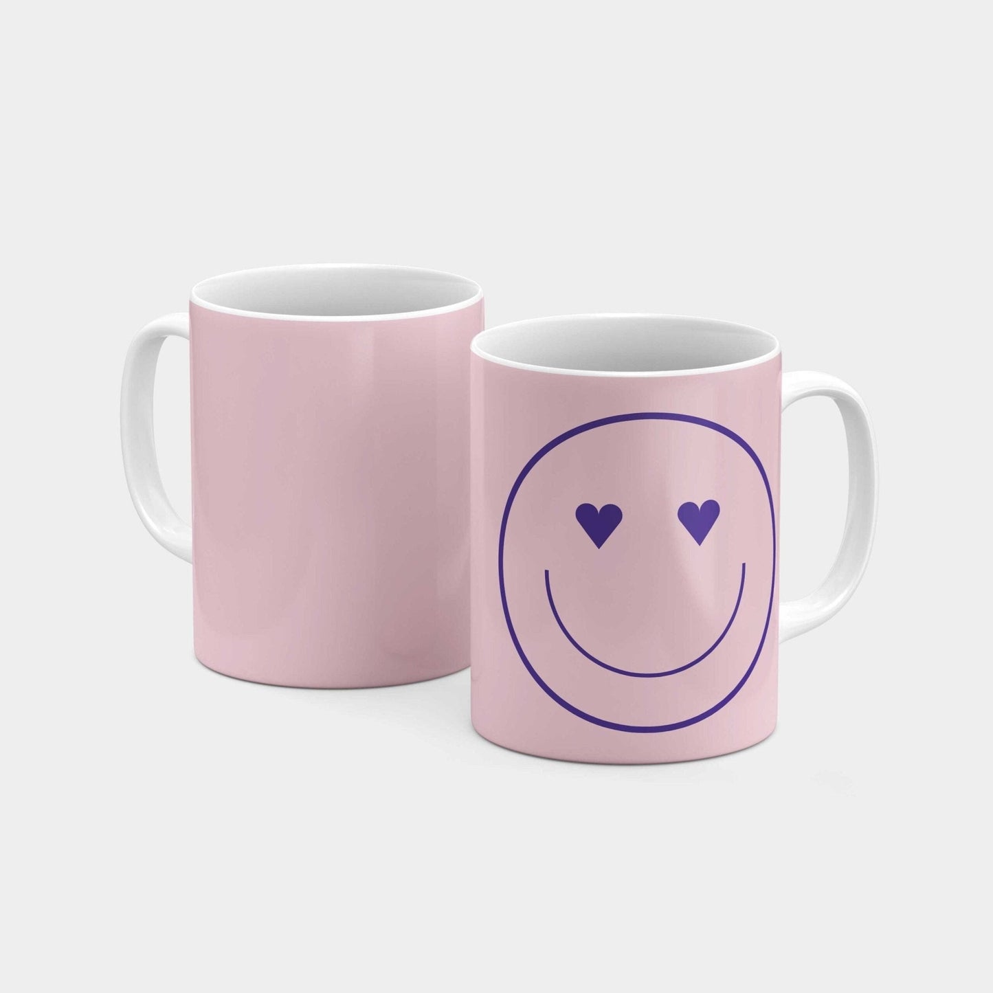 Heart Smiley 11 Oz Mug III-The Design Craft