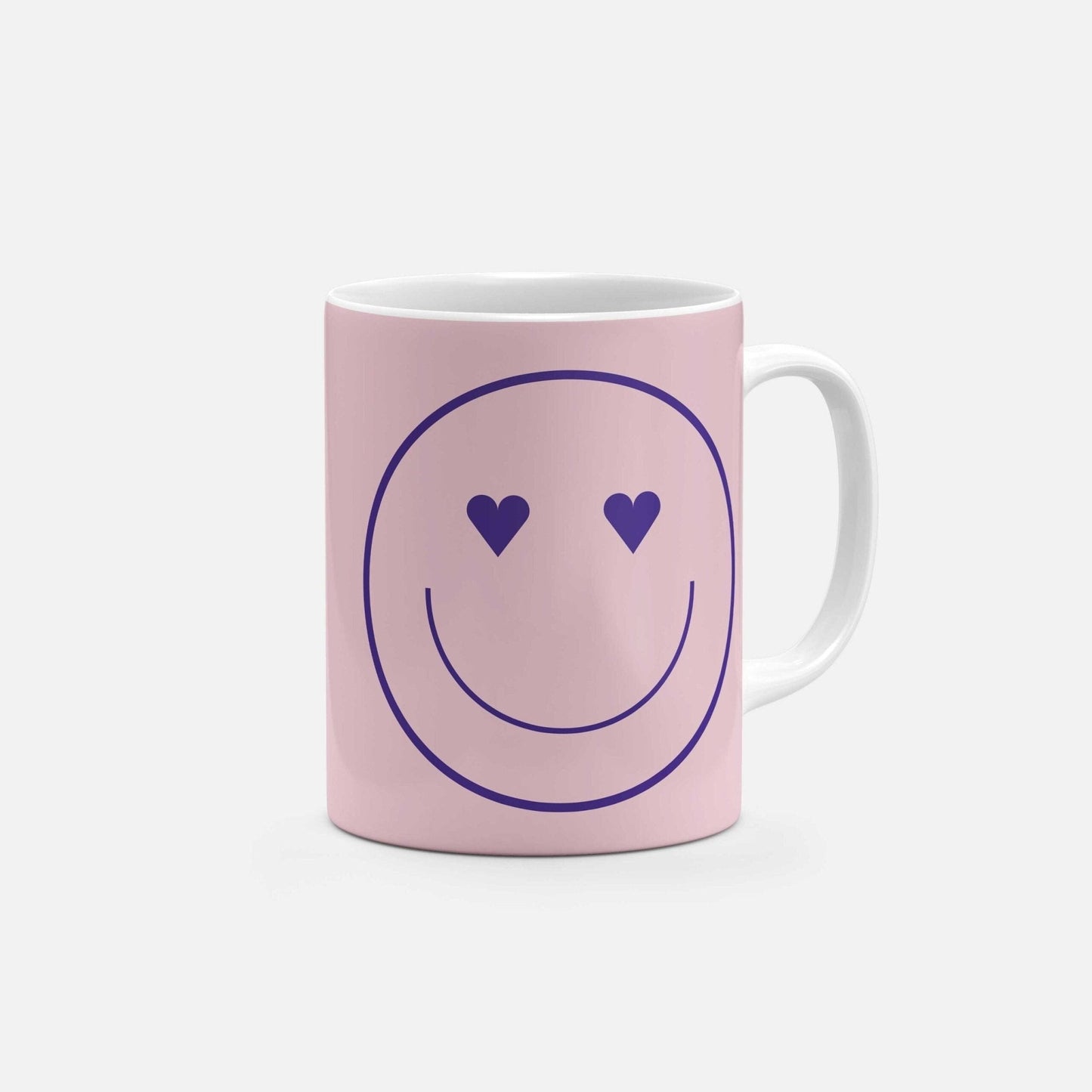 Heart Smiley 11 Oz Mug III-The Design Craft