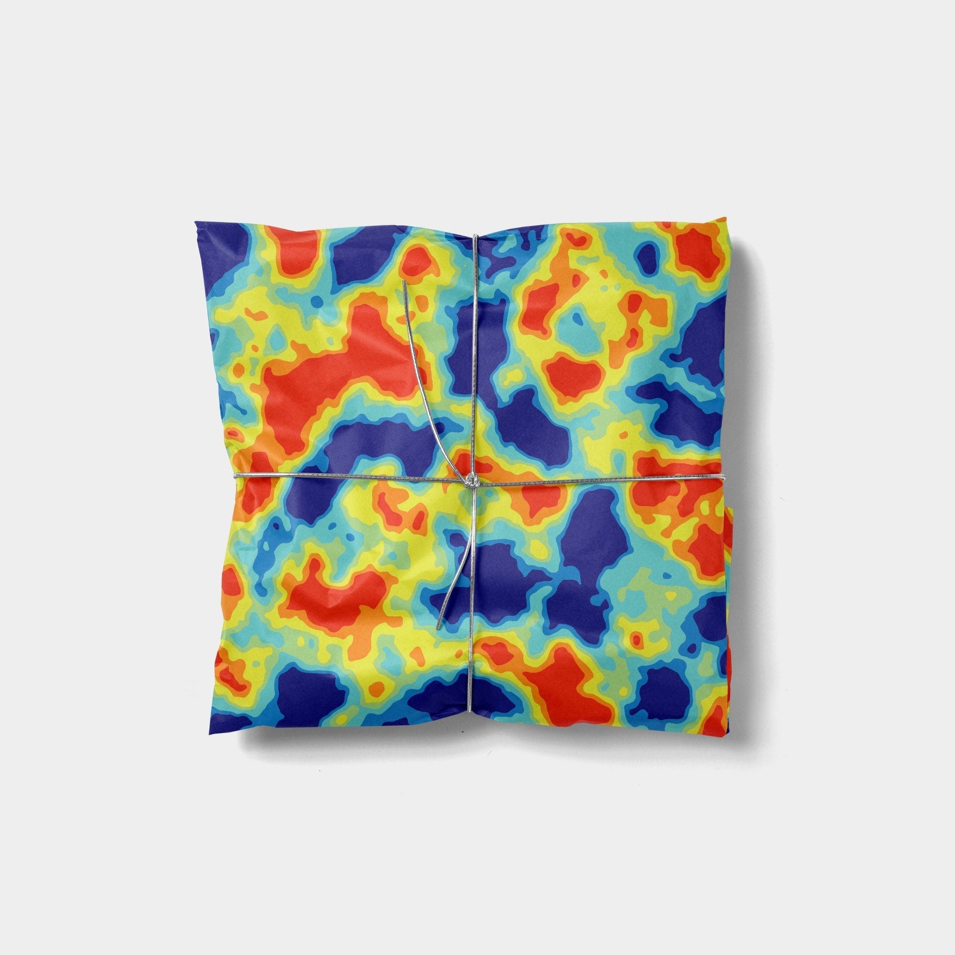 Heat Map Gift Wrap-Gift Wrapping-The Design Craft