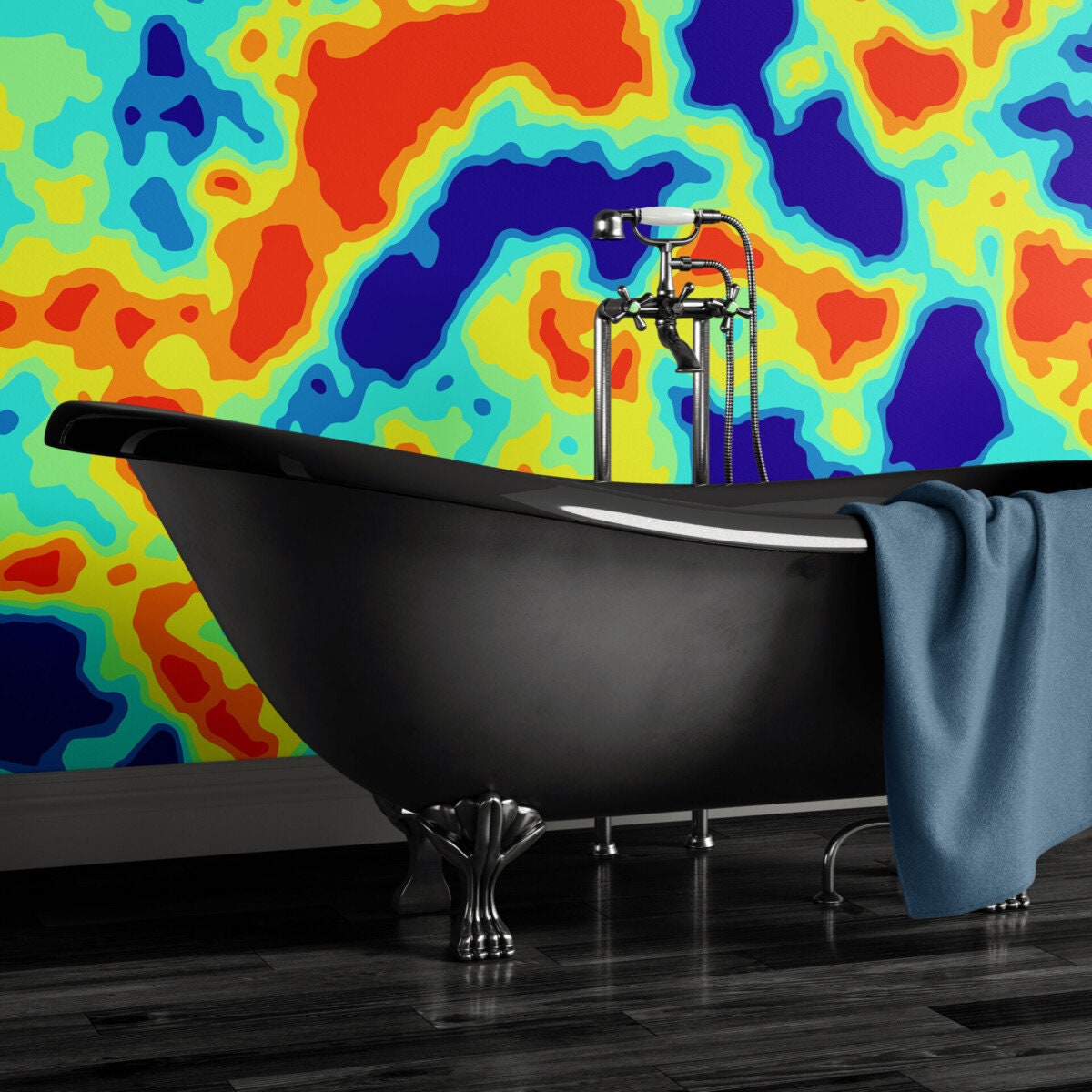 Heat Map (Placement) V, Surface Design-Surface Design-The Design Craft