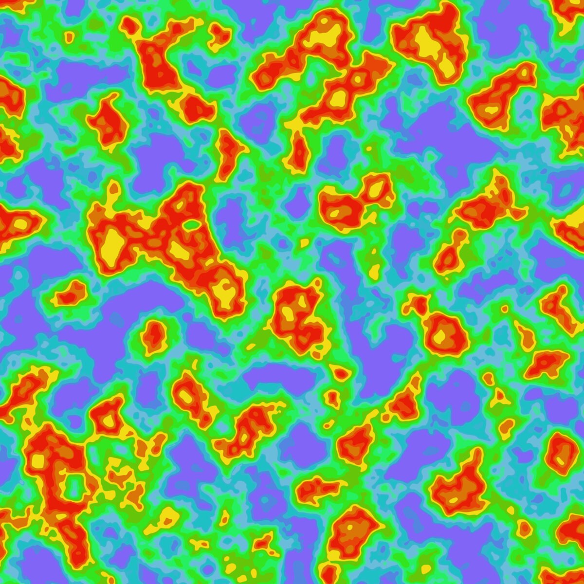 Heat Map (Placement) XII, Surface Design-Surface Design-The Design Craft