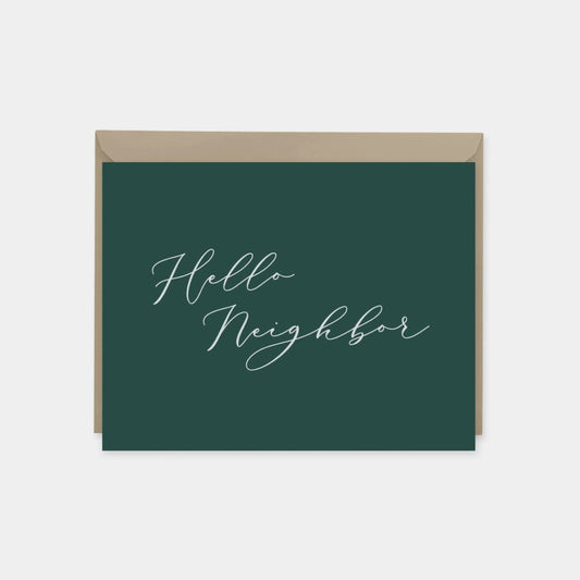 Hello Neighbor Cards, Sympathy Card,-Greeting & Note Cards-The Design Craft