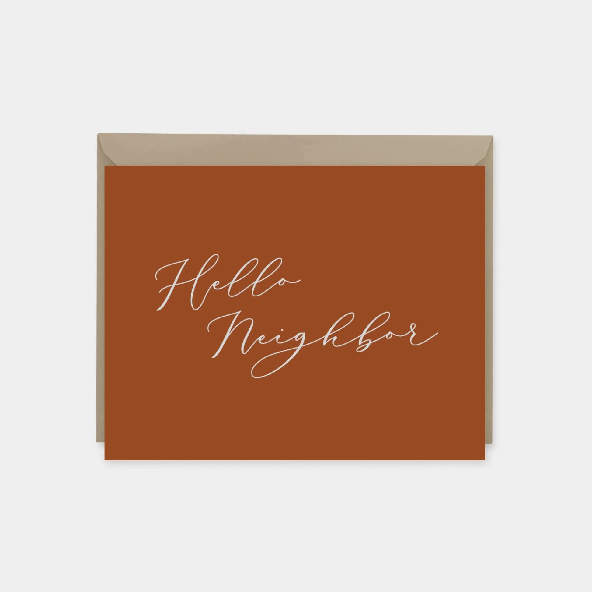 Hello Neighbor Cards, Sympathy Card,-Greeting & Note Cards-The Design Craft