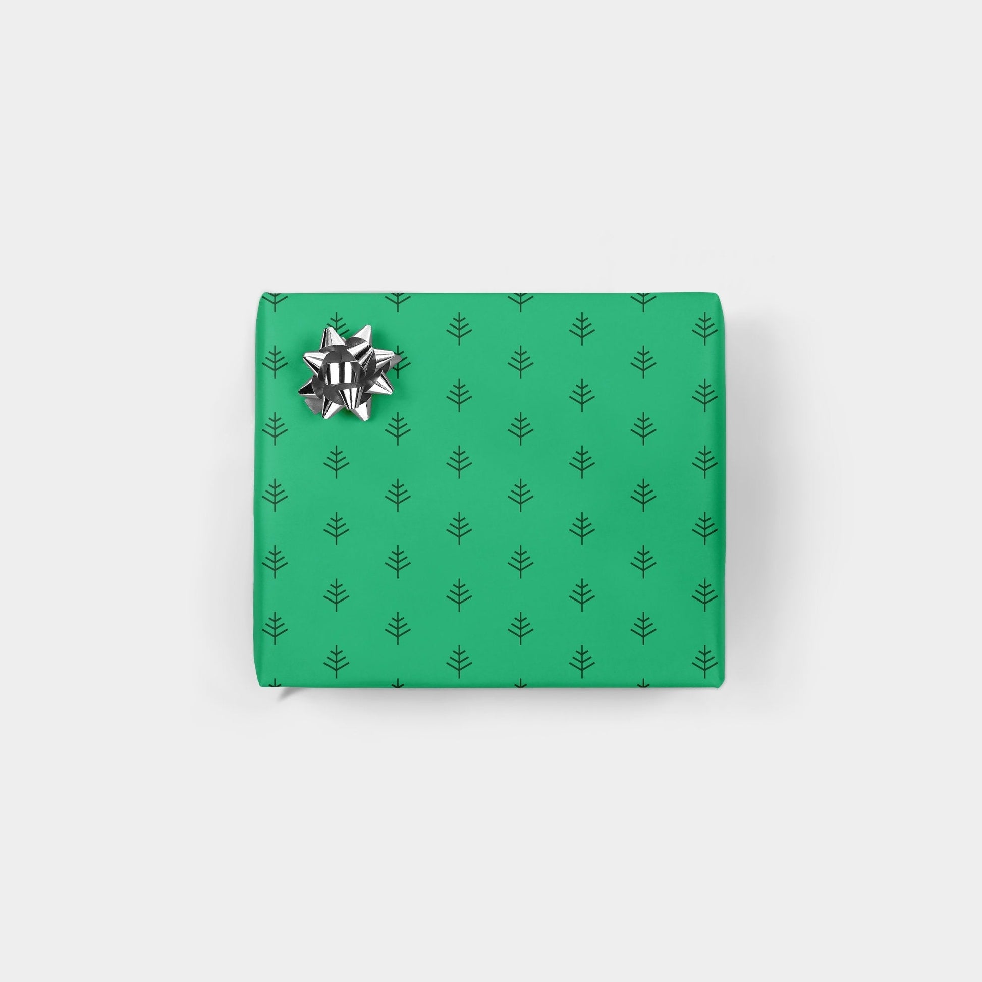 Tiny Trees Holiday Gift Wrap-Gift Wrapping-The Design Craft