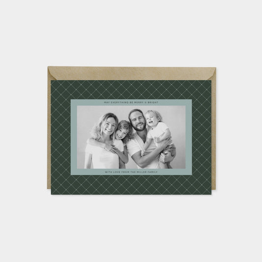Holiday Photo Card, Elegant Photo Card-Greeting & Note Cards-The Design Craft