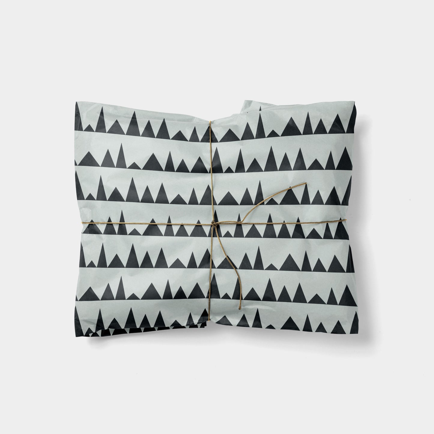 Holiday Sawtooth Trees Gift Wrap-Gift Wrapping-The Design Craft