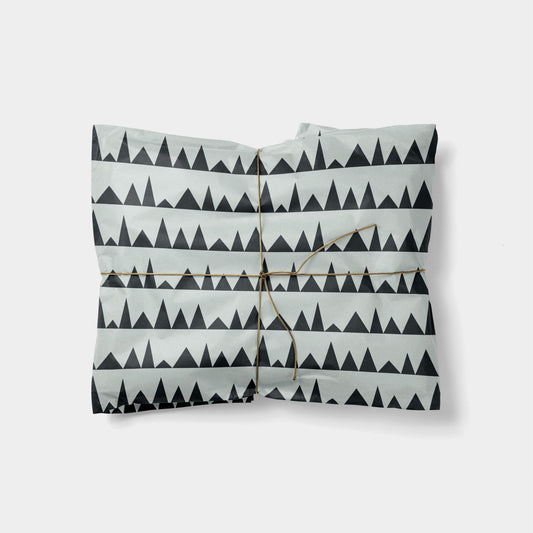 Holiday Sawtooth Trees Gift Wrap-Gift Wrapping-The Design Craft