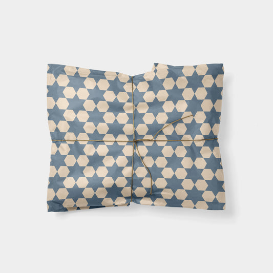 Holiday Star of David Gift Wrap