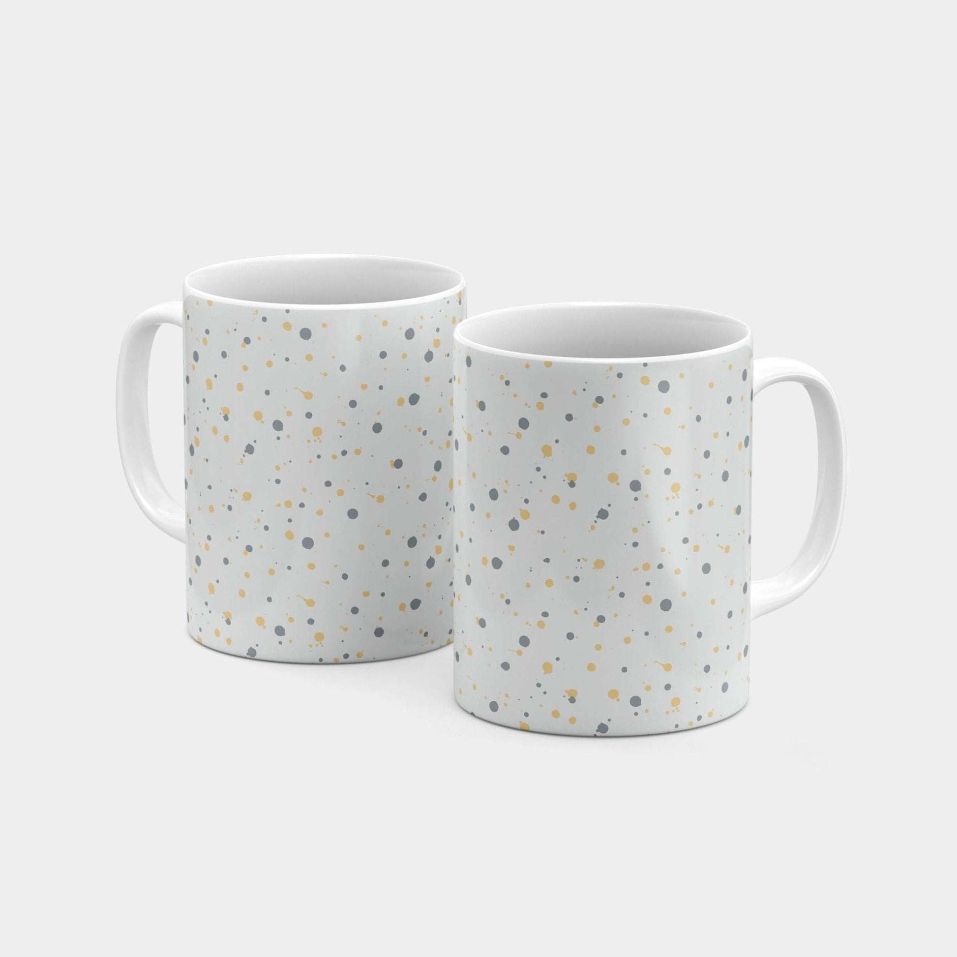 Ink Splatter 11oz Mug IV-The Design Craft